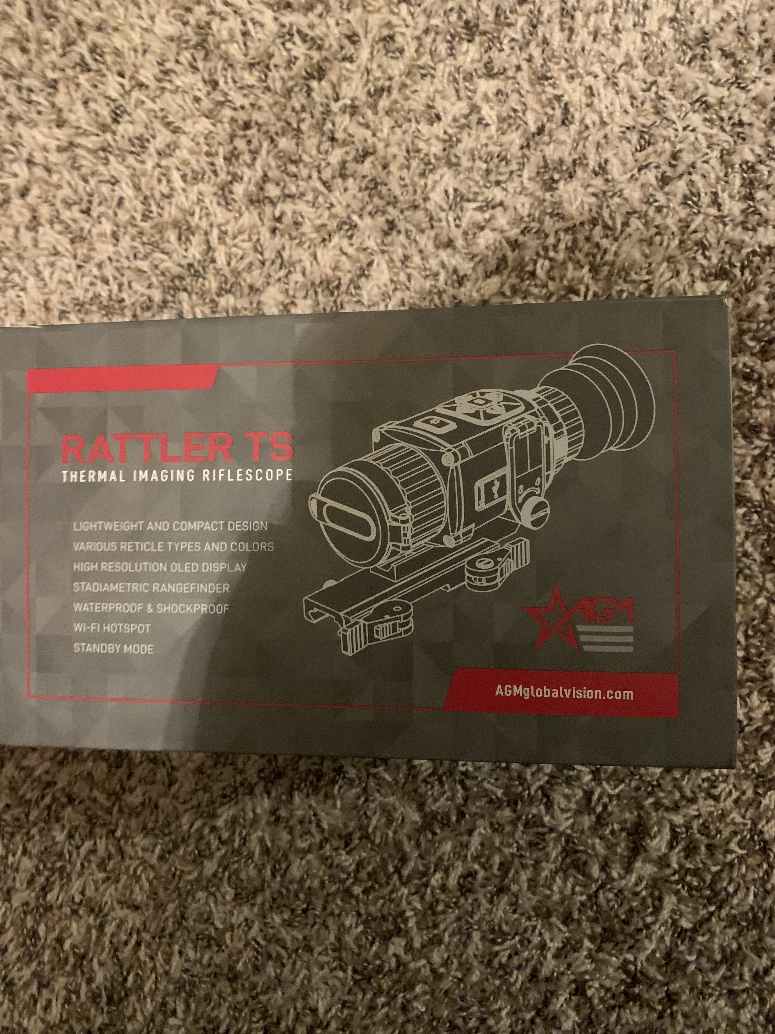 AGM Rattler TS35-384 Thermal Imaging RifleScope 384x288 customer photo 2