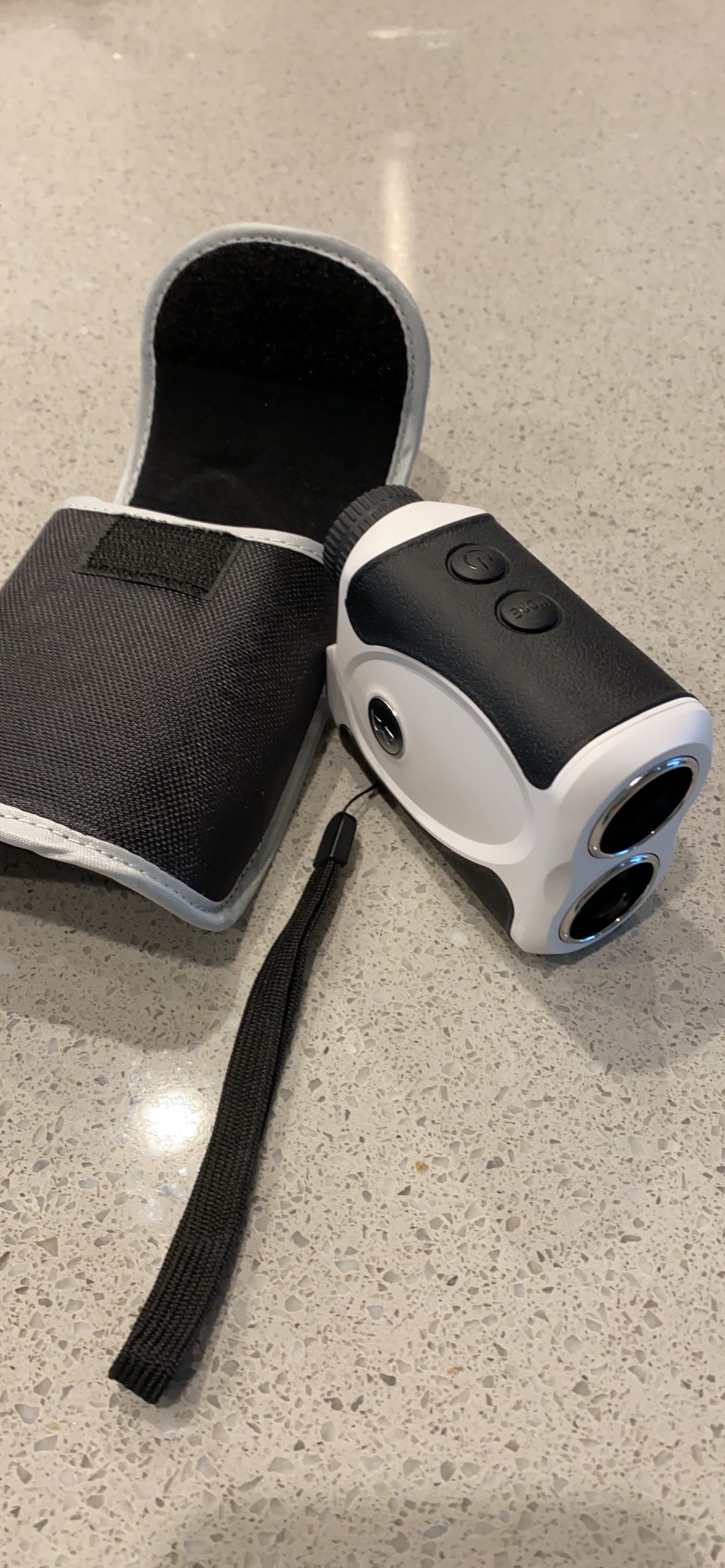 WOSPORTS Golf Rangefinder, 800/1200 Yards Laser Range Finder, High Precision Flag Lock with Pulse Vibration, Tournament Legal Rangefinder for Golfing and Hunting, Battery Included customer photo 1