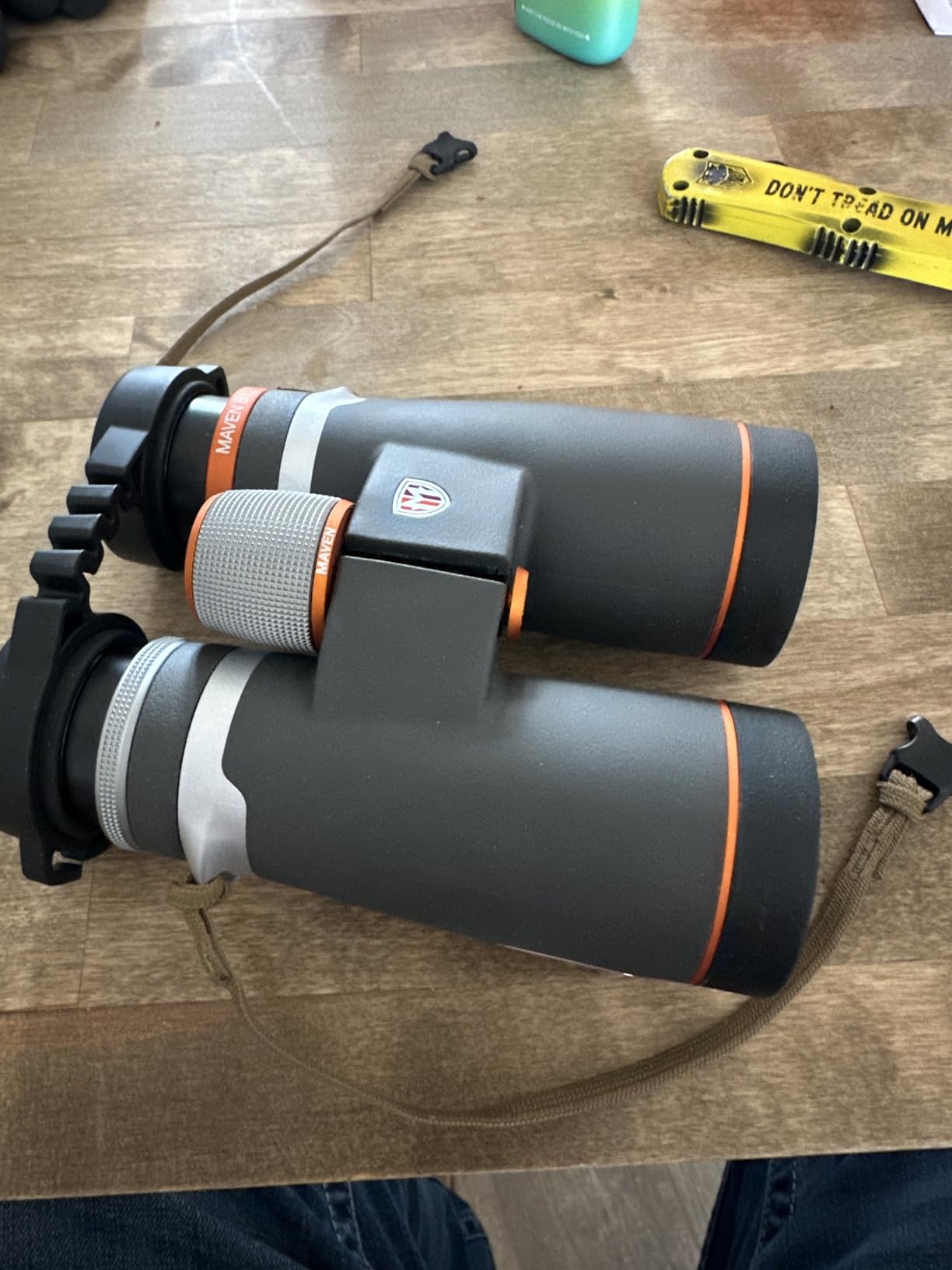 Maven B1.2 42mm ED Binocular (Grey/Orange, 10x42) customer photo 1