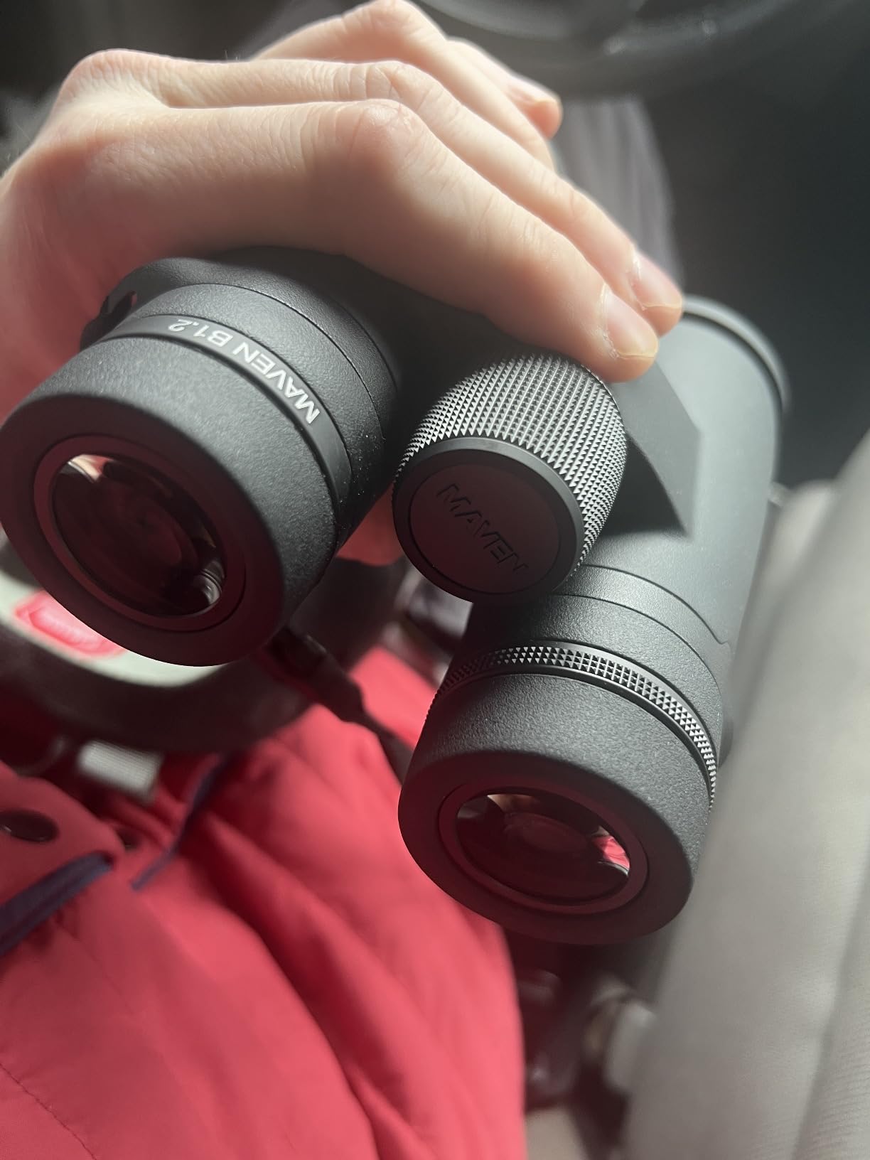 Maven B1.2 42mm ED Binocular (Grey/Orange, 10x42) customer photo 2