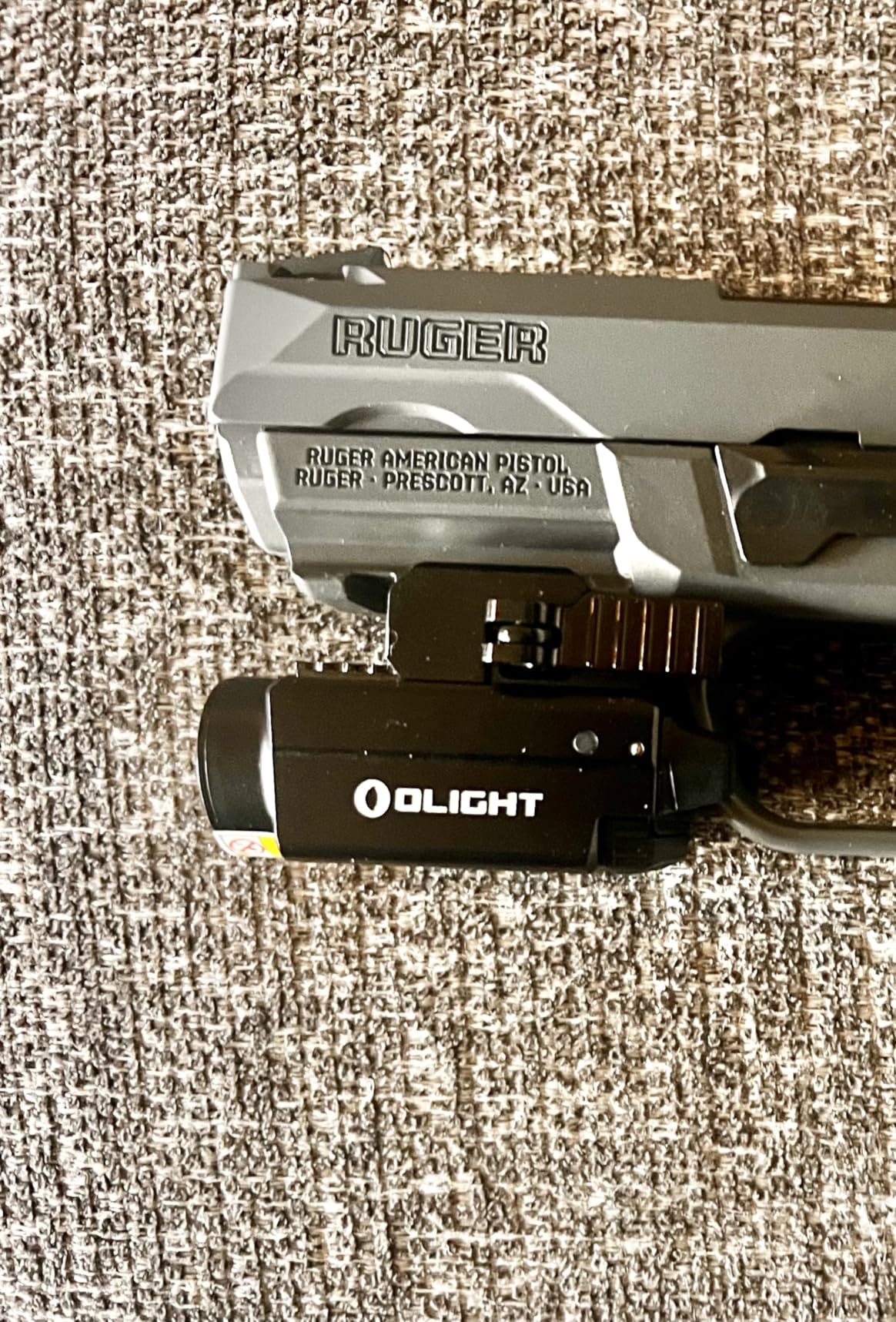 OLIGHT Baldr S Compact Rechargeable Tactical Flashlight Green Beam Combo | 800 Lumens, Sliding Rail Weaponlight, Fits 1913 & GL Rail, Quick Install, Magnetic USB Charging, IPX4, For Range Training customer photo 2