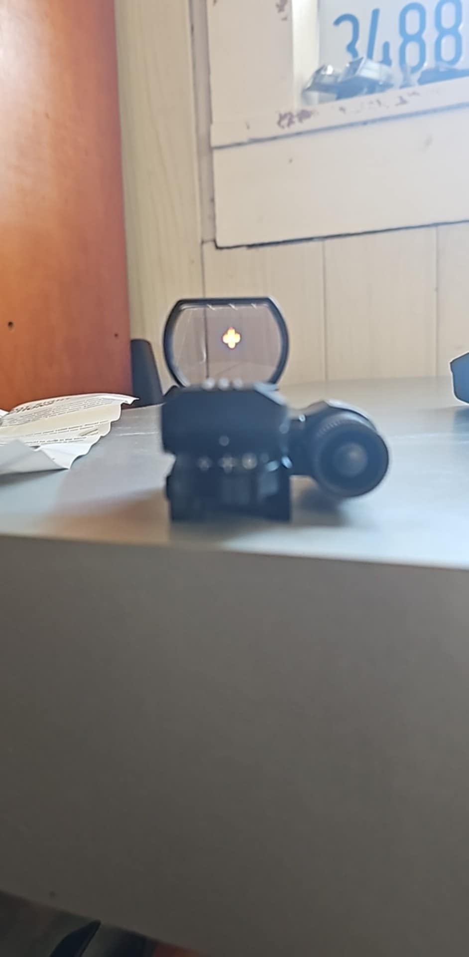 CVLIFE Red Dot Sight Red Green Dot 4 Reticle with Laser for 20mm Rail | 1X22X33 Reflex Sight,Pressure Pad Switch customer photo 1