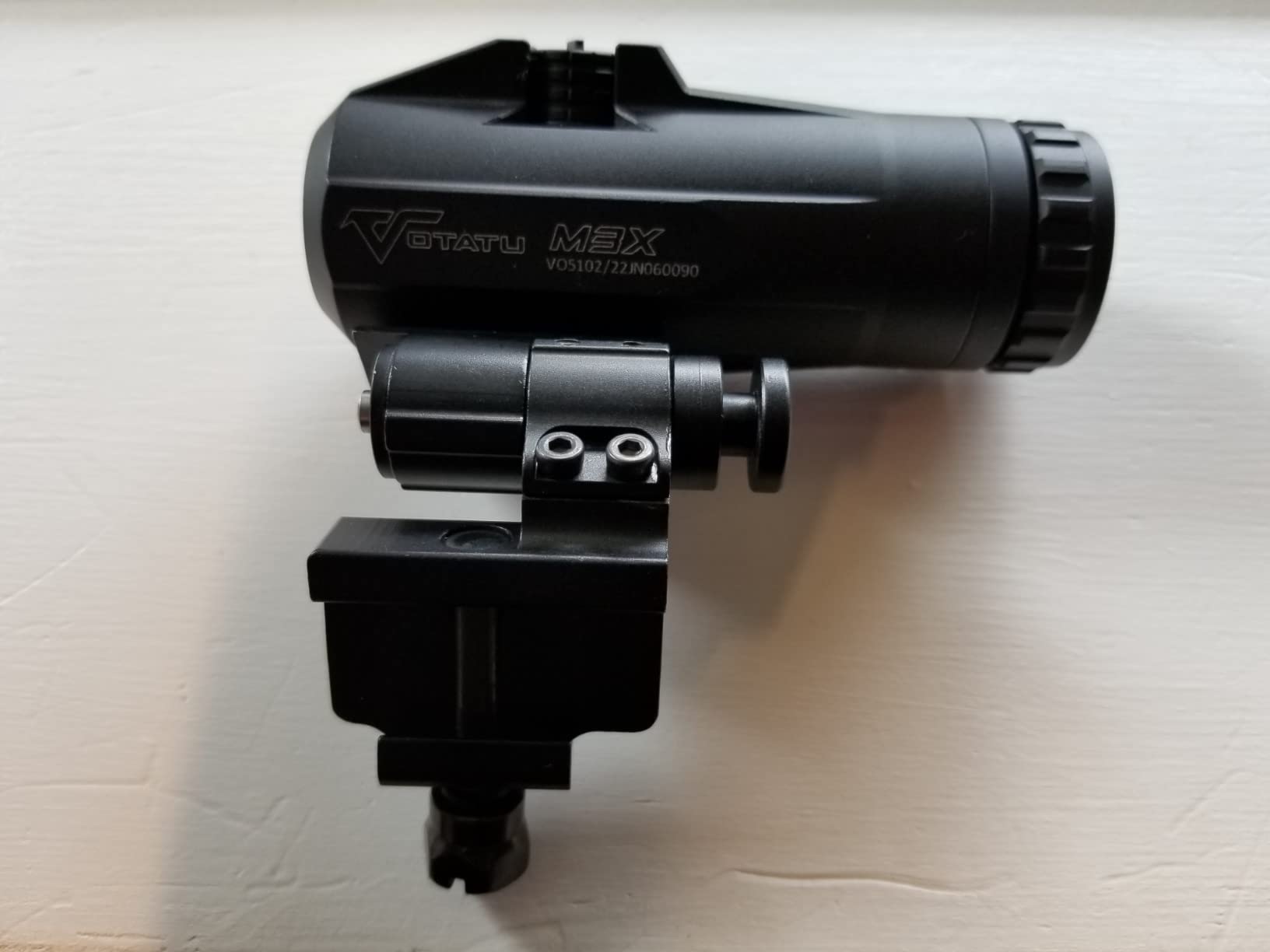 VOTATU M3X Red Dot Magnifier, 3X Red Dot Sight Magnifier Optics with Built-in Flip to Side Mount, 35 37 41 Height, Windage & Elevation Adjustable customer photo 1