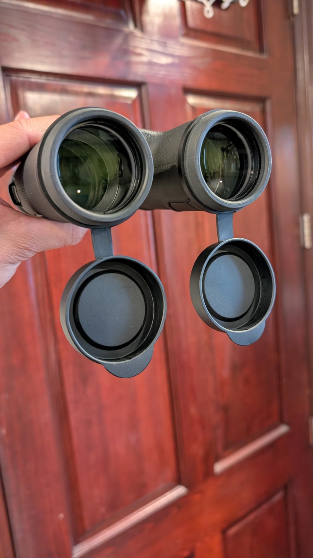 42mm Binocular/Monocular Objective Lens Caps Internal Diameter 51.8-53.3mm Rubber Cover Set Black, (51.8-53.3LC) customer photo 2