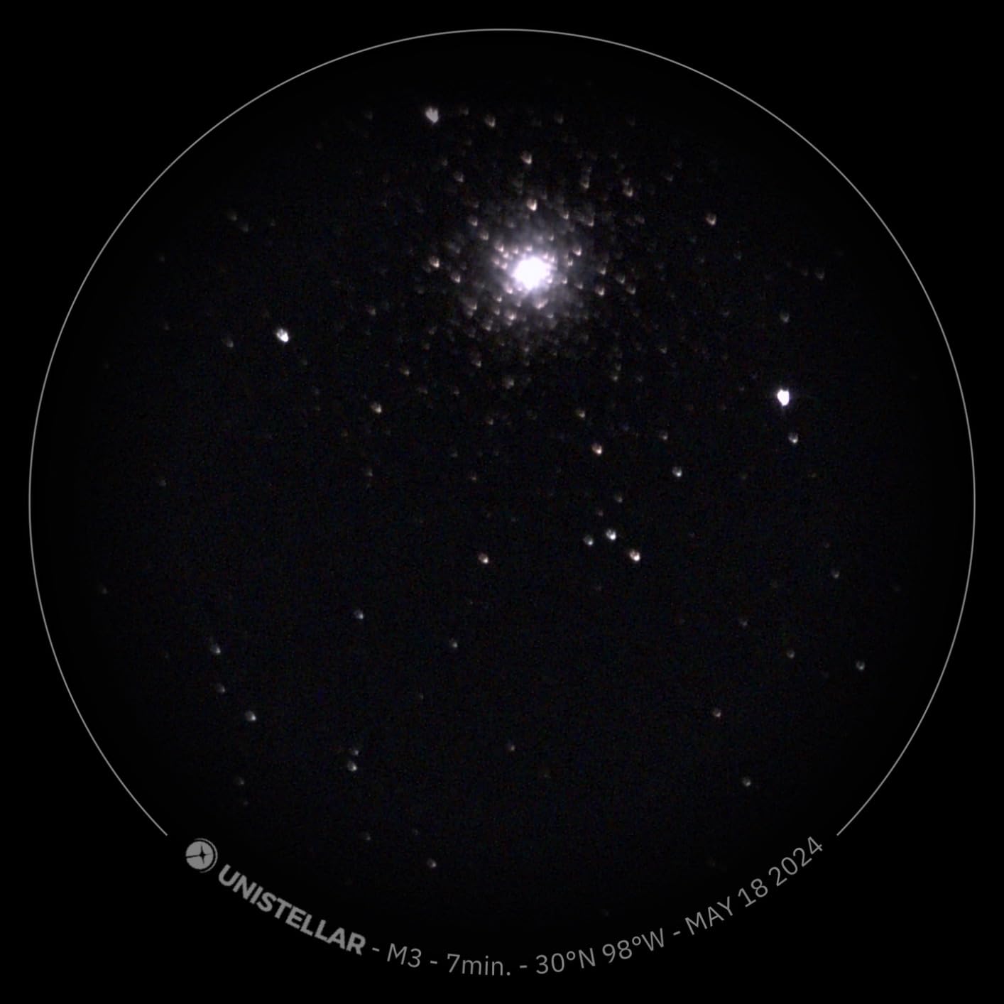 EVSCOPE 2 - UNISTELLAR Smart Telescope (with Eyepiece), 114mm f/4 (450mm) Digital & Computerized, App-Controlled Motorized Alt-Az, Manual Fine Focus, RAW/FITS Export, 64GB, Tripod, 9h Battery | 7.7MP Eyepiece, 64GB, Motor Alt-Az, App Control, Raw and Fits, Tripod, 10h Battery customer photo 1