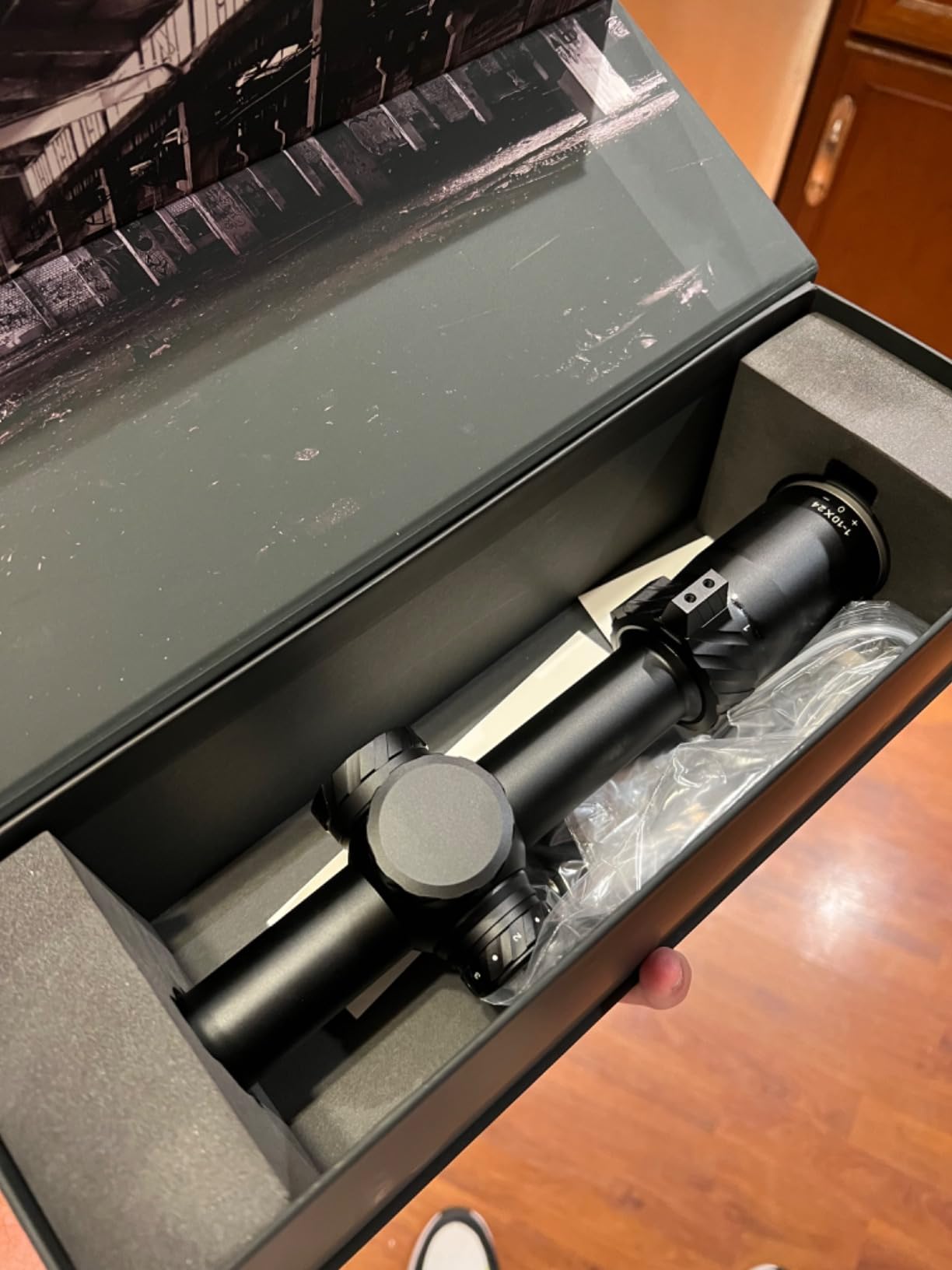 Riton Optics Series 5 Tactix 1-10x24 MRAD LVPO First Focal Plane HD Glass Integrated Removable Two Location Three Available Height Throw Levers customer photo 1