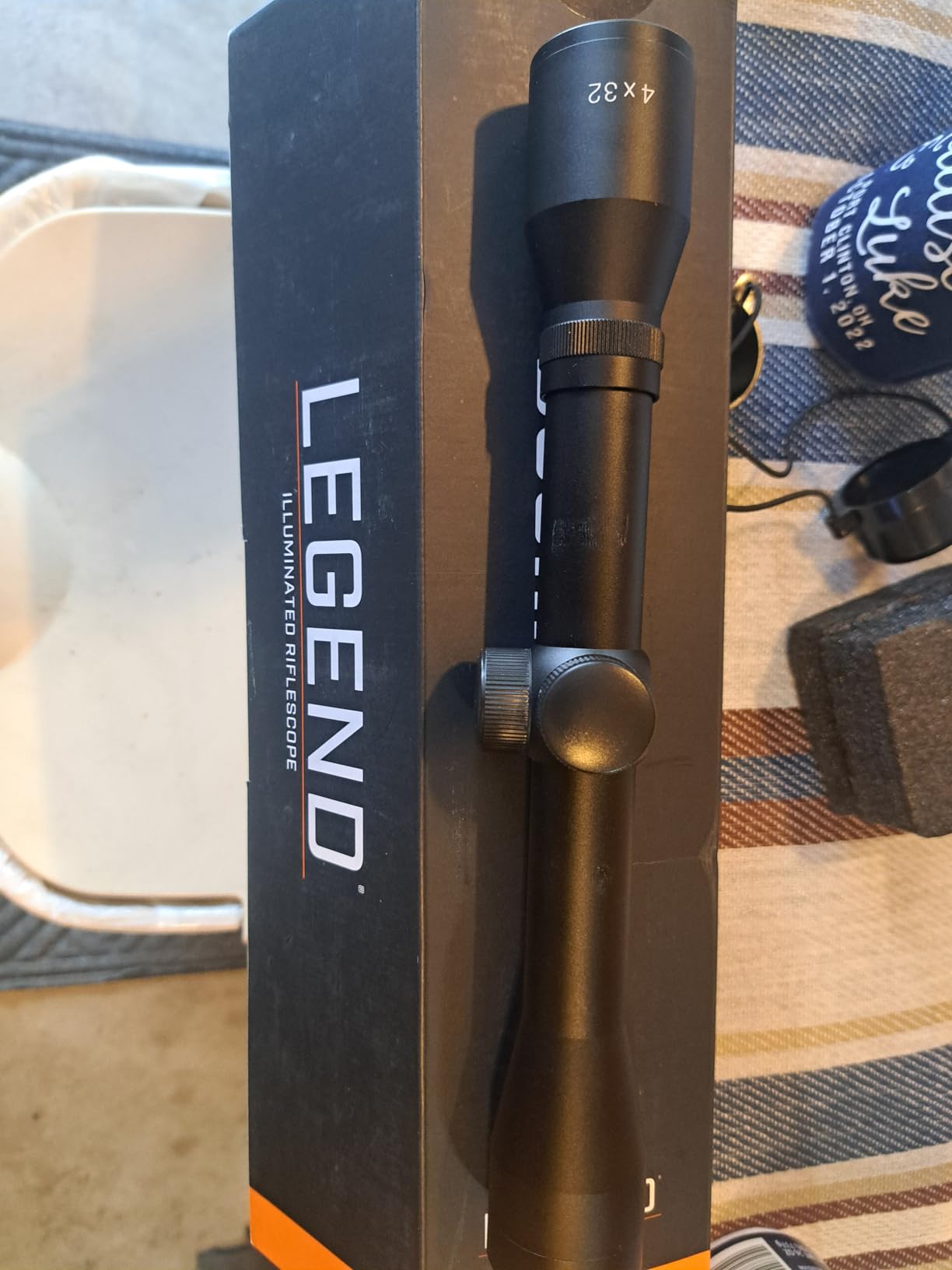 Bushnell Legend 3-9x40mm Illuminated Riflescope, Hunting Rifle Scope with Illuminated Multi-X Reticle customer photo 2