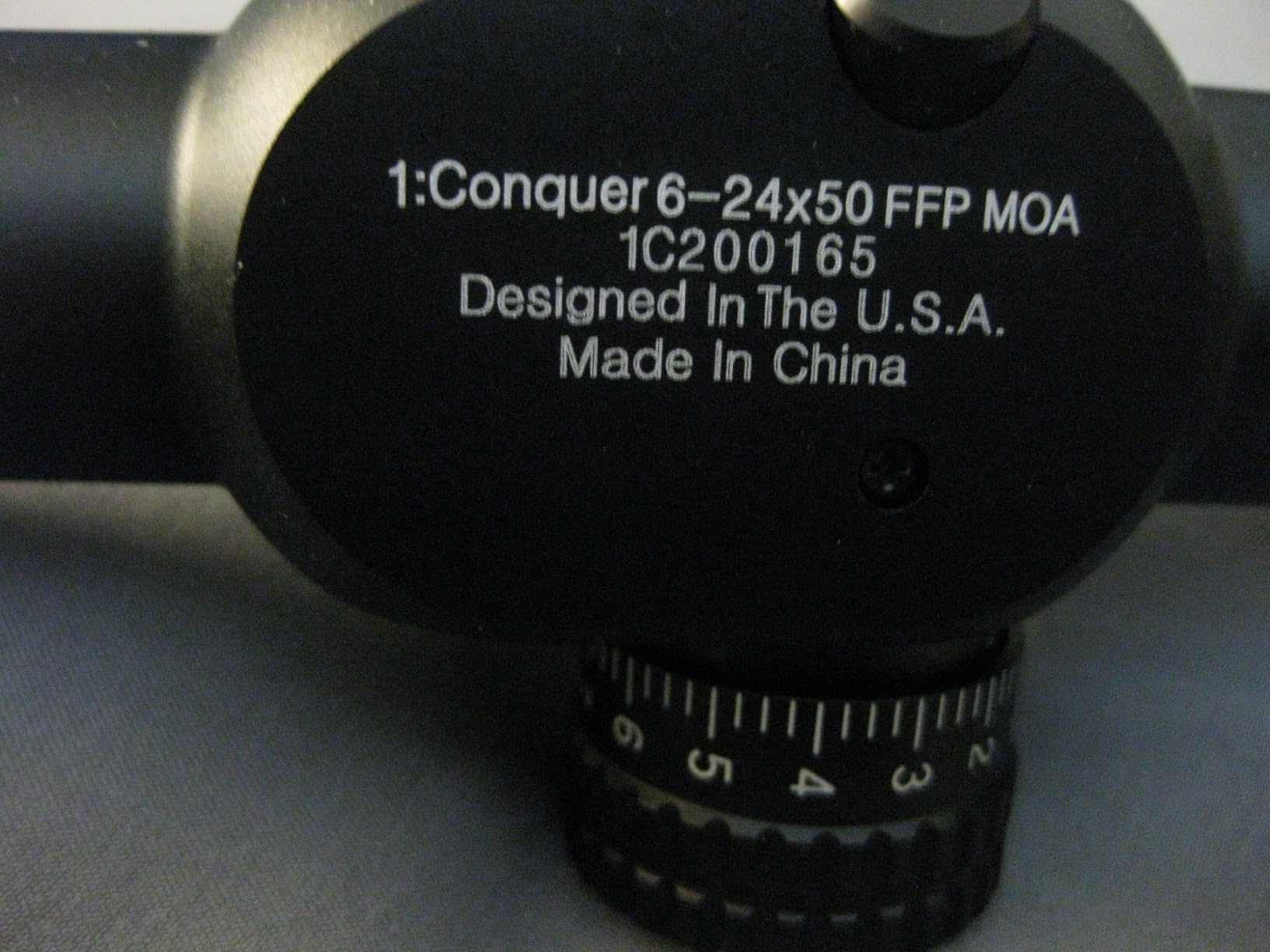 Riton Optics Series 1 Conquer 6-24x50 FFP Rifle Scope - High Precision, Adjustable Magnification, and Fully Multi-Coated Lenses for Ultimate Clarity customer photo 1