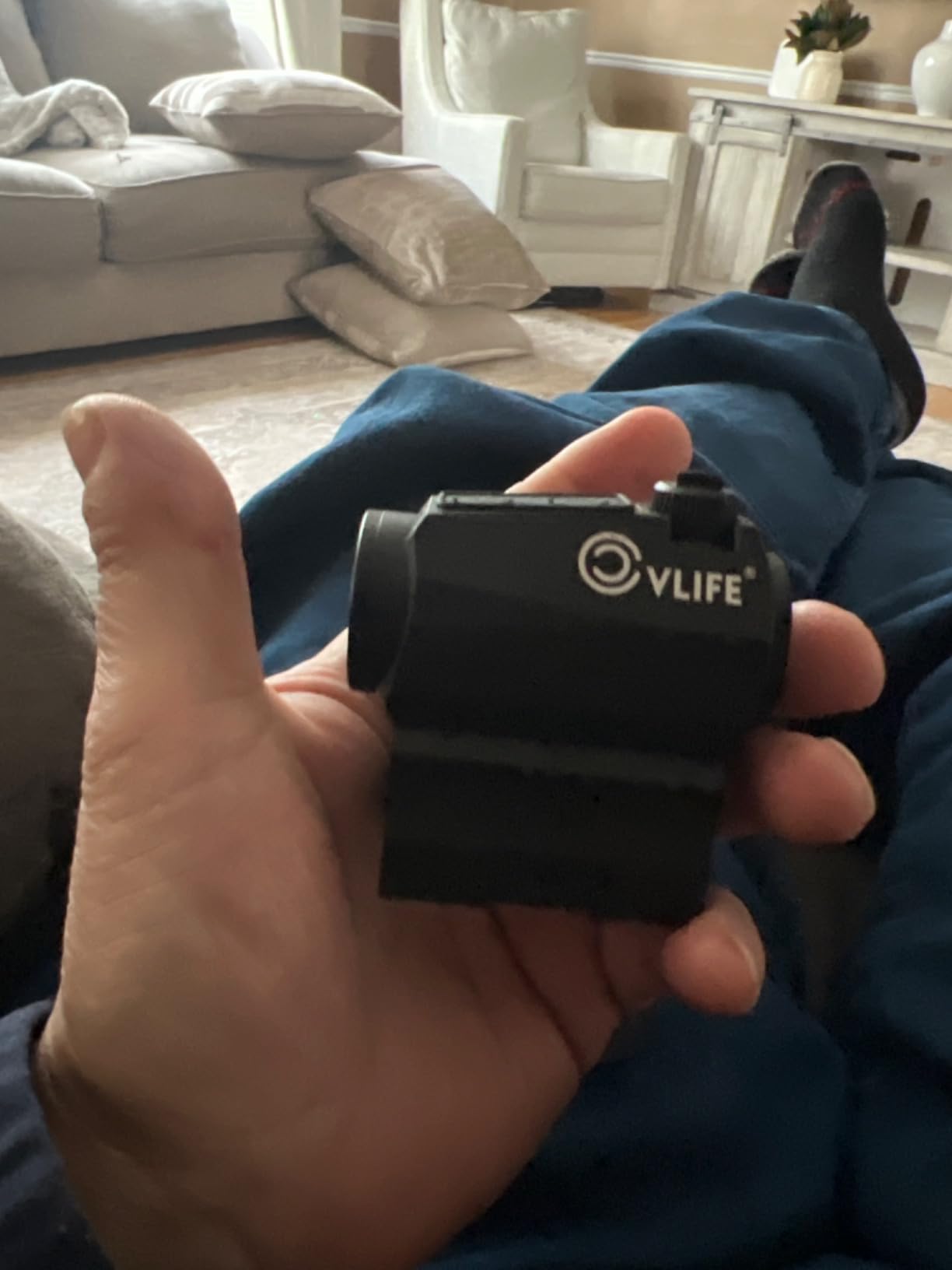 CVLIFE JackalHowl Red Dot Sight, Motion Awake 2 MOA Red Dot Optics, IPX7 Waterproof & Fogproof, 50,000H Battery Life, 1x20mm Compact Red Dot Scope for 21mm Picatinny Rail, Absolute Co-Witness customer photo 2