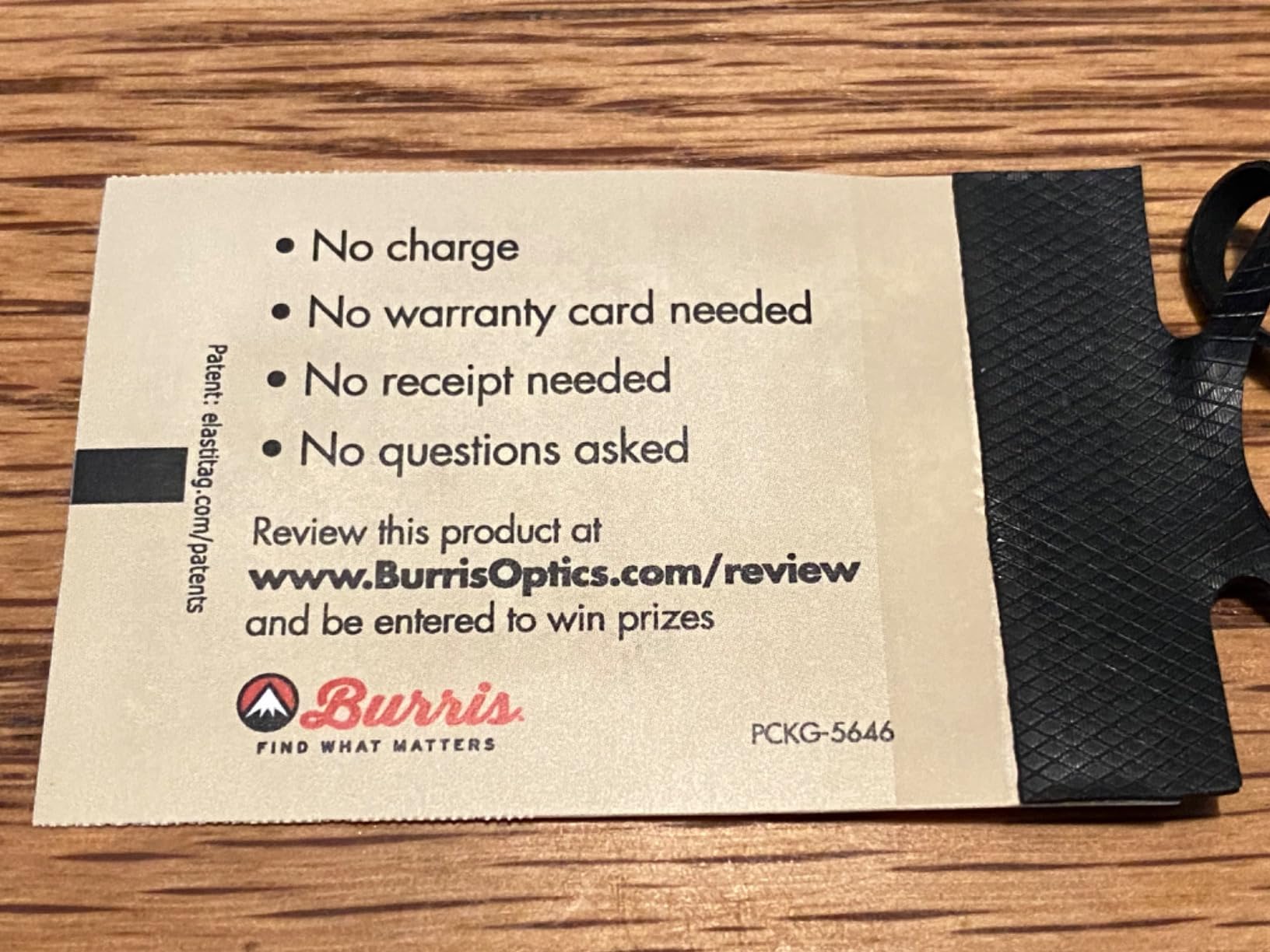 BURRIS SignatureHD LRF2000, Green/Gray (300351) customer photo 2