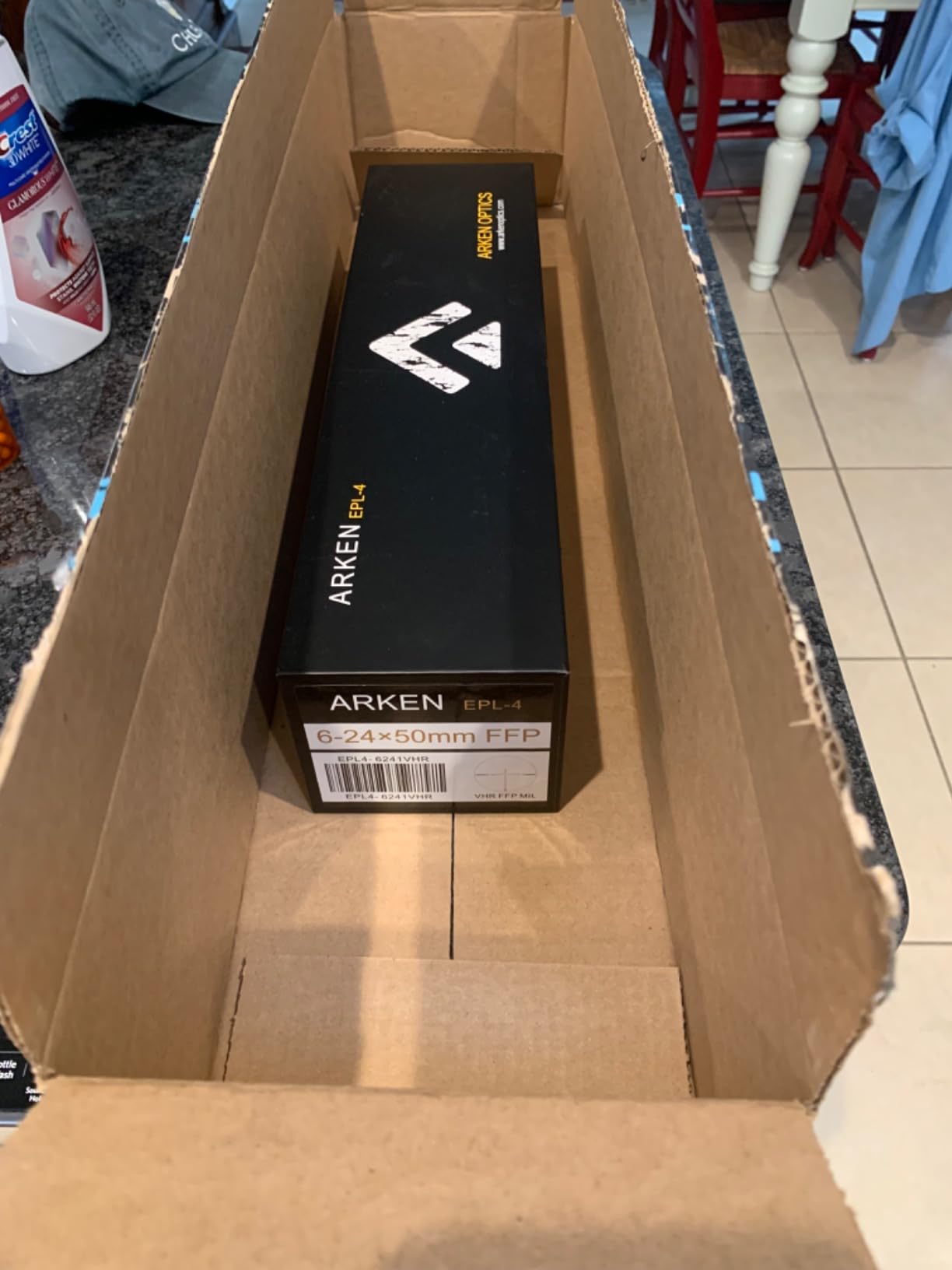 Arken EPL4 4-16x44 Lightweight Hunting Rifle Scope, First Focal Plane Illuminated Reticle Scope with Zero Stop Turrets, 30mm Tube, Waterproof Fogproof Shockproof customer photo 2