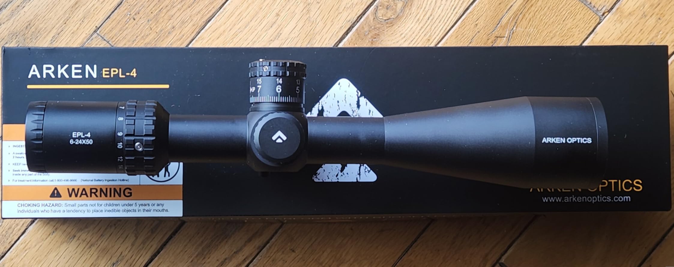 Arken Optics EPL4 6-24x50 FFP Lightweight Hunting Rifle Scope, Illuminated Reticle Scope with Zero Stop Turrets, 30mm Tube, Versatile Outdoor Optic for Hunting, Range Practice and Field Use customer photo 1