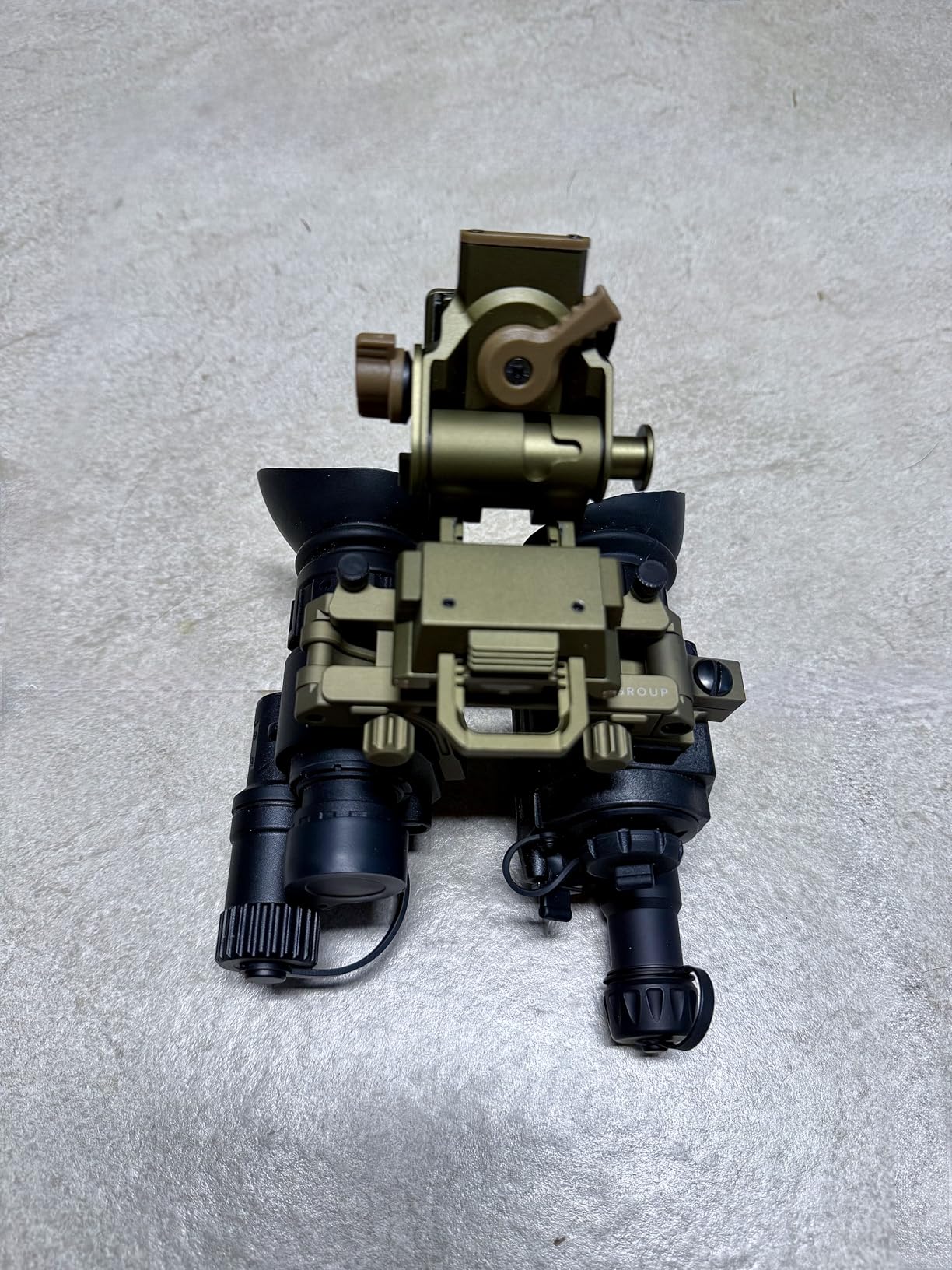 PVS14/15/18 Night Vision Goggles Metal Helmet Mount | for L4 & G24 NVG Mount, Rhino Adjustable Full Metal Aluminum Helmet Mount, Black customer photo 2