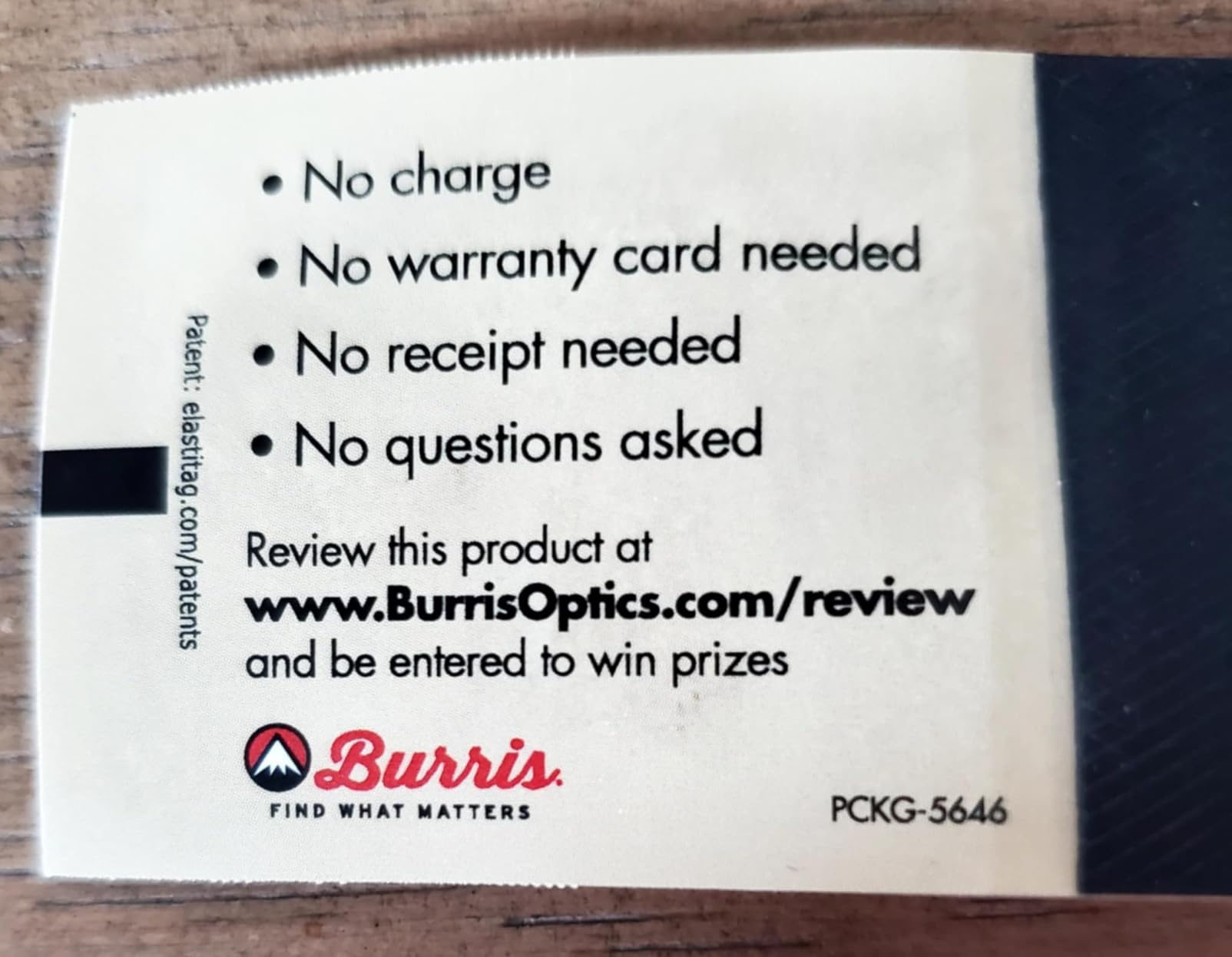 Burris DroptineHD 10x42 Binoculars, Green/Gray (300279) customer photo 2