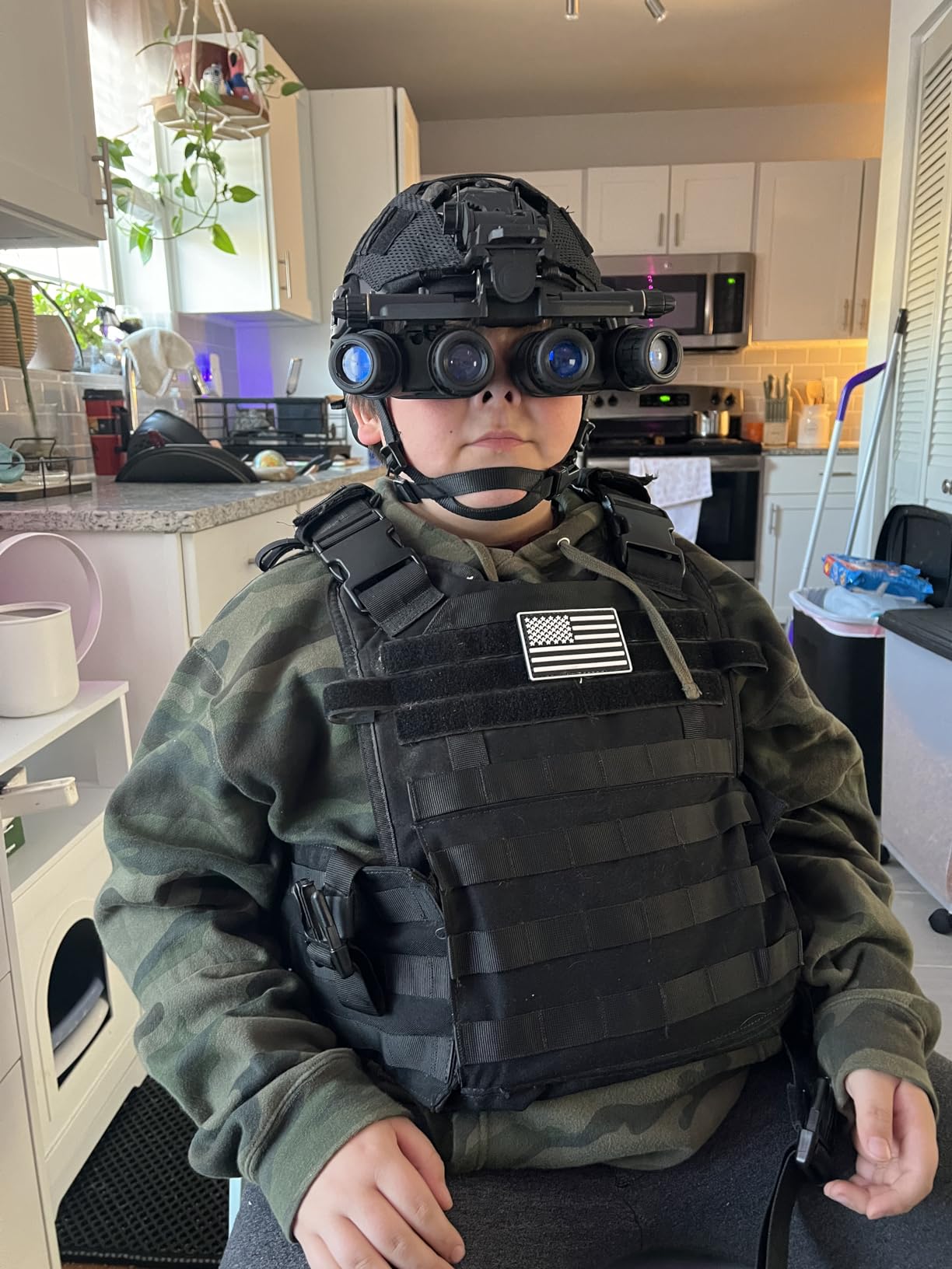 Night Vision Mount, NVG Mount for PVS15/PVS18 GPNVG18, Adjustable L4G24 NVG Mount Tactical Helmet Night Vision Goggle Mount Cosplay Prop customer photo 1