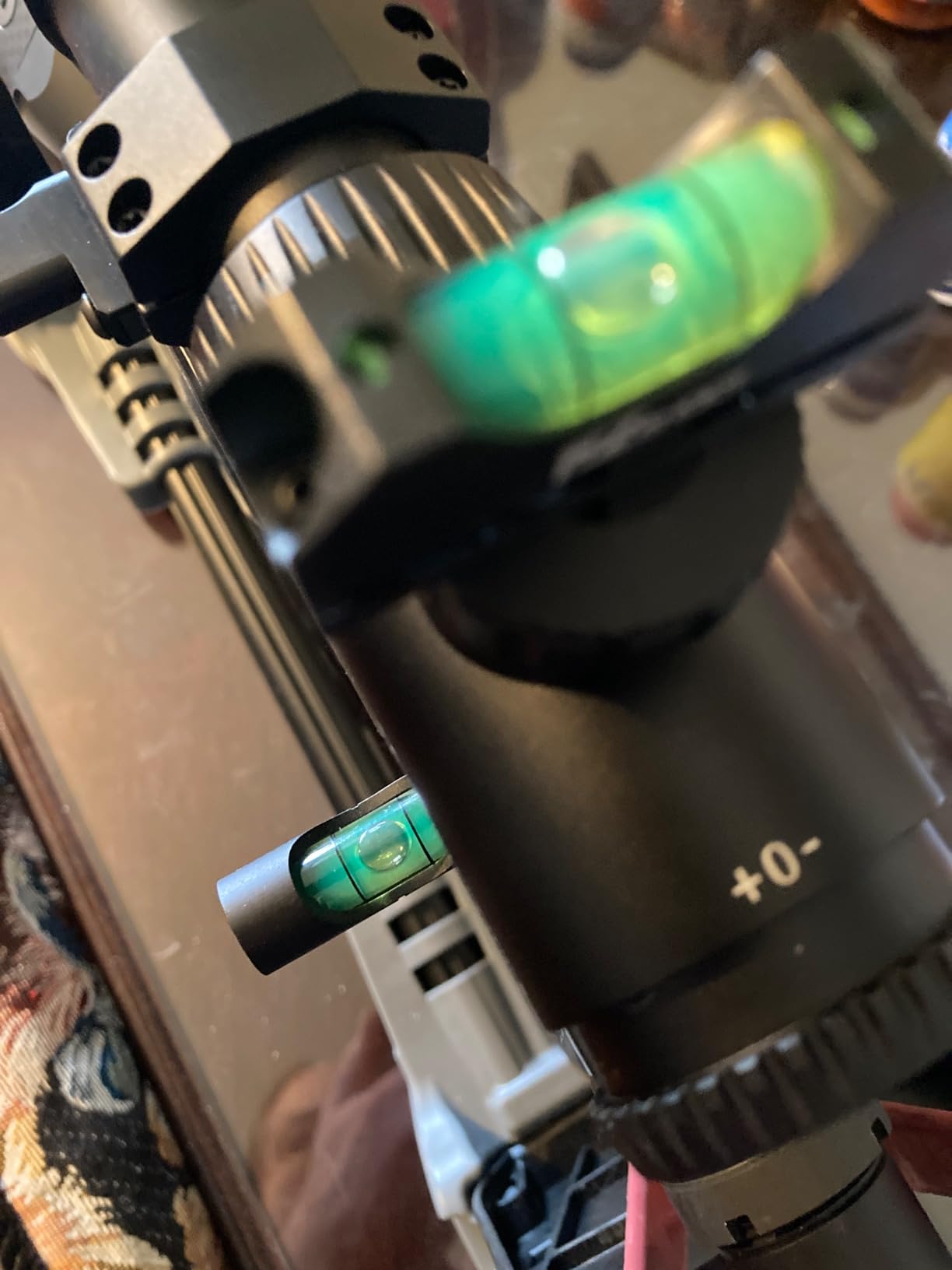 Scope Leveling Kit with Universal Scope Level Bubble Magnetic Base | Precision Scope Bubble Level for Picatinny Rails, Magnetic Base Scope Mounting Kit, Reduce Long Distance Working Errors customer photo 1