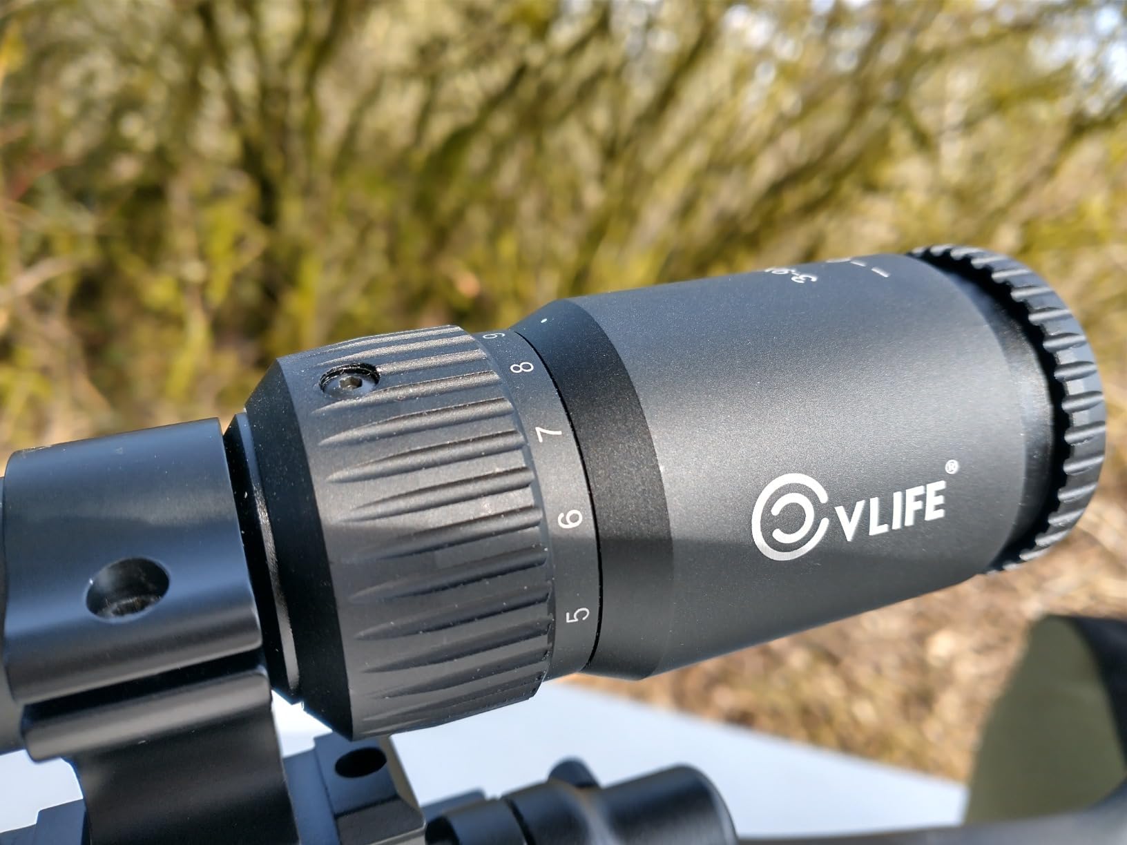 CVLIFE EagleFeather 3-9x40 AO Rifle Scope for Hunting - Red and Green Illuminated Mil-Dot Reticle - 1-inch Tube SFP Rifle Scope with 20mm Scope Rings customer photo 1