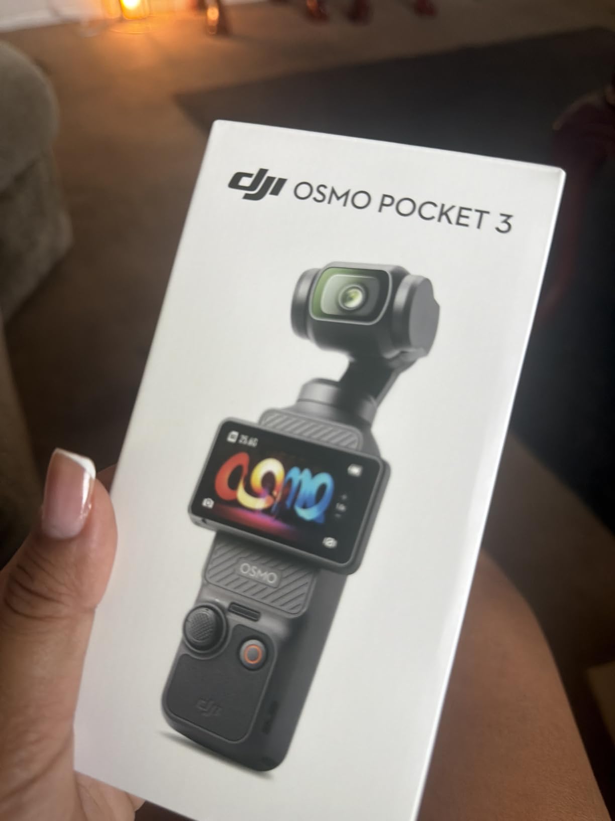 DJI Osmo Pocket 3, Vlogging Camera with 1'' CMOS & 4K/120fps Video | 3-Axis Stabilization, Fast Focusing, Spotlight Follow, 2