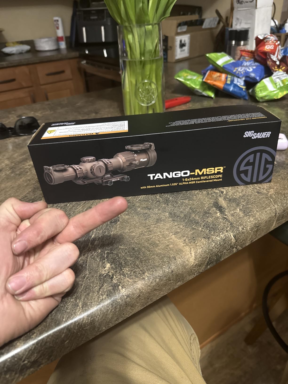 SIG SAUER Tango-MSR LPVO 1-6x24mm Waterproof Fogproof Rugged Tactical Hunting Rifle Scope customer photo 1