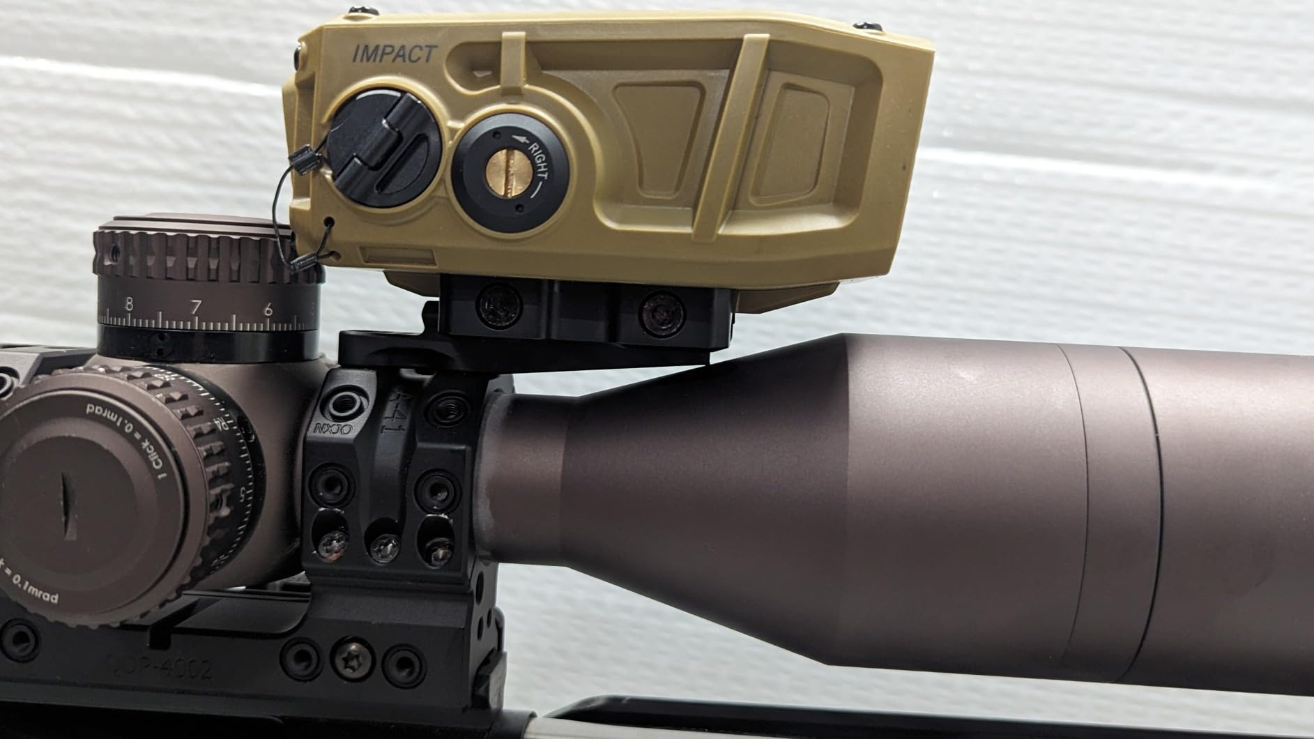Vortex Impact 4000 Ballistic Rail-Mounted Laser Rangefinder | On-Board GeoBallistics Solver, Environmental Sensors, In-Display Wind/Drop Solutions customer photo 2