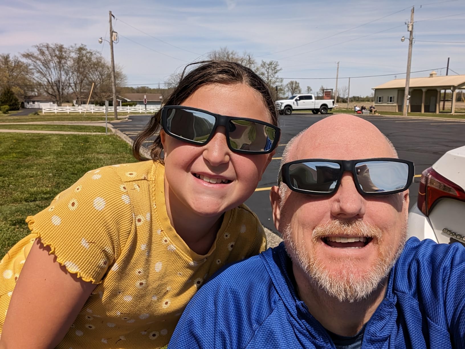 Solar Eclipse Glasses AAS Approved 2026 - ISO 12312-2:2015(E) & CE Certified, 3 Pack Durable Plastic Eclipse Glasses for Direct Sun Viewing customer photo 1