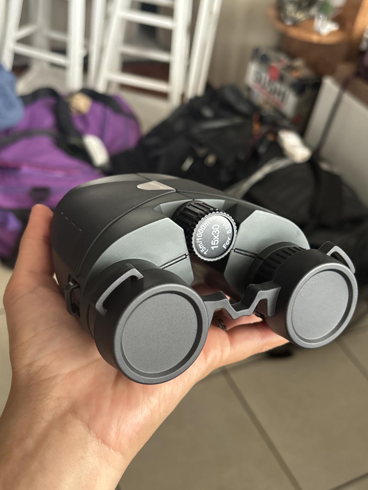 Occer 15x30 Binoculars for Adults Kids Easy Focus for Bird Watching Green | Compact, Small, High Powered, BAK4 Prism, FMC, Large eyepiece, Low Light Vision, Travel, Cruise, Concert, Hunting customer photo 2