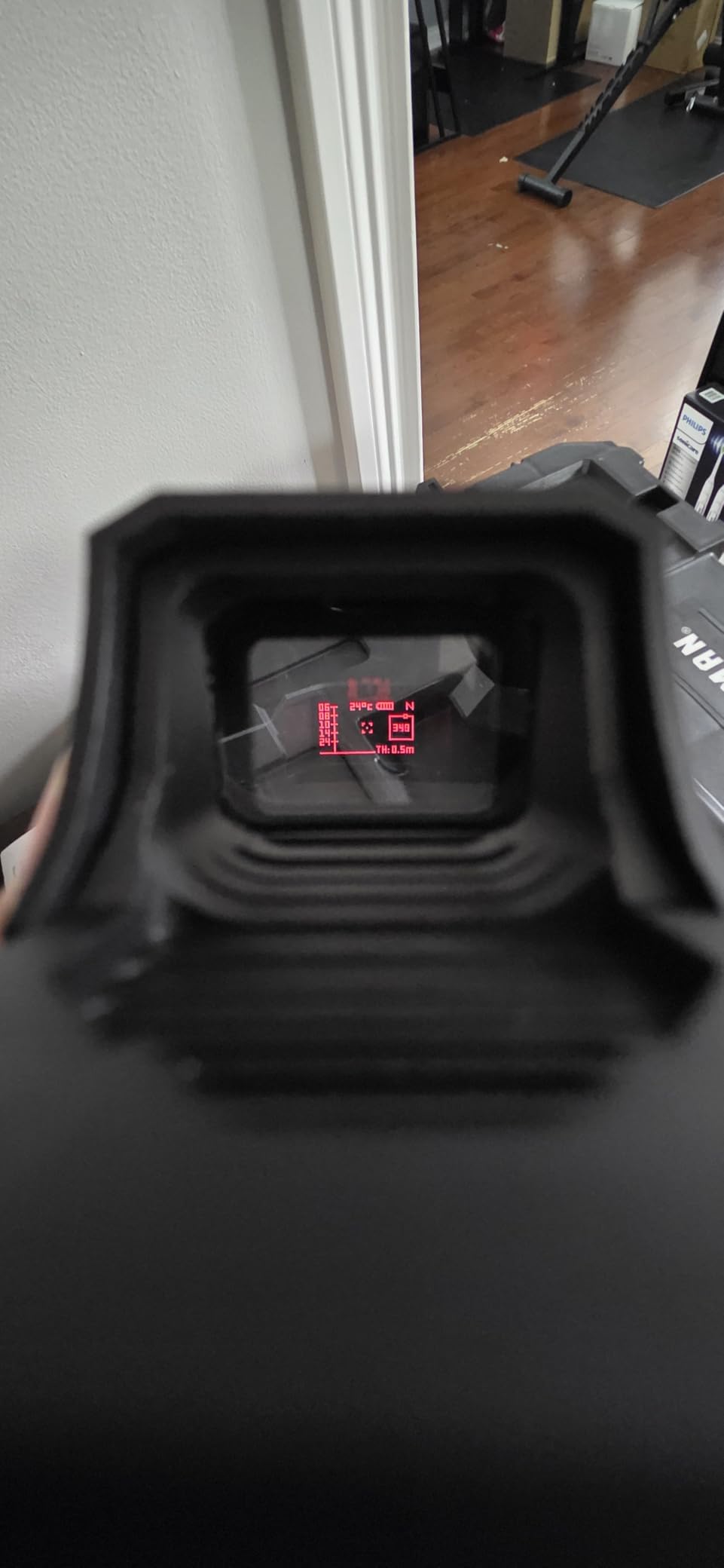 URSA Digital HUD Red Dot Sight, 1x35mm Extra-Large Window Reflex Sight, Multi-Reticle Optic with Electronic Zeroing, Shake Awake & QD Mount customer photo 2