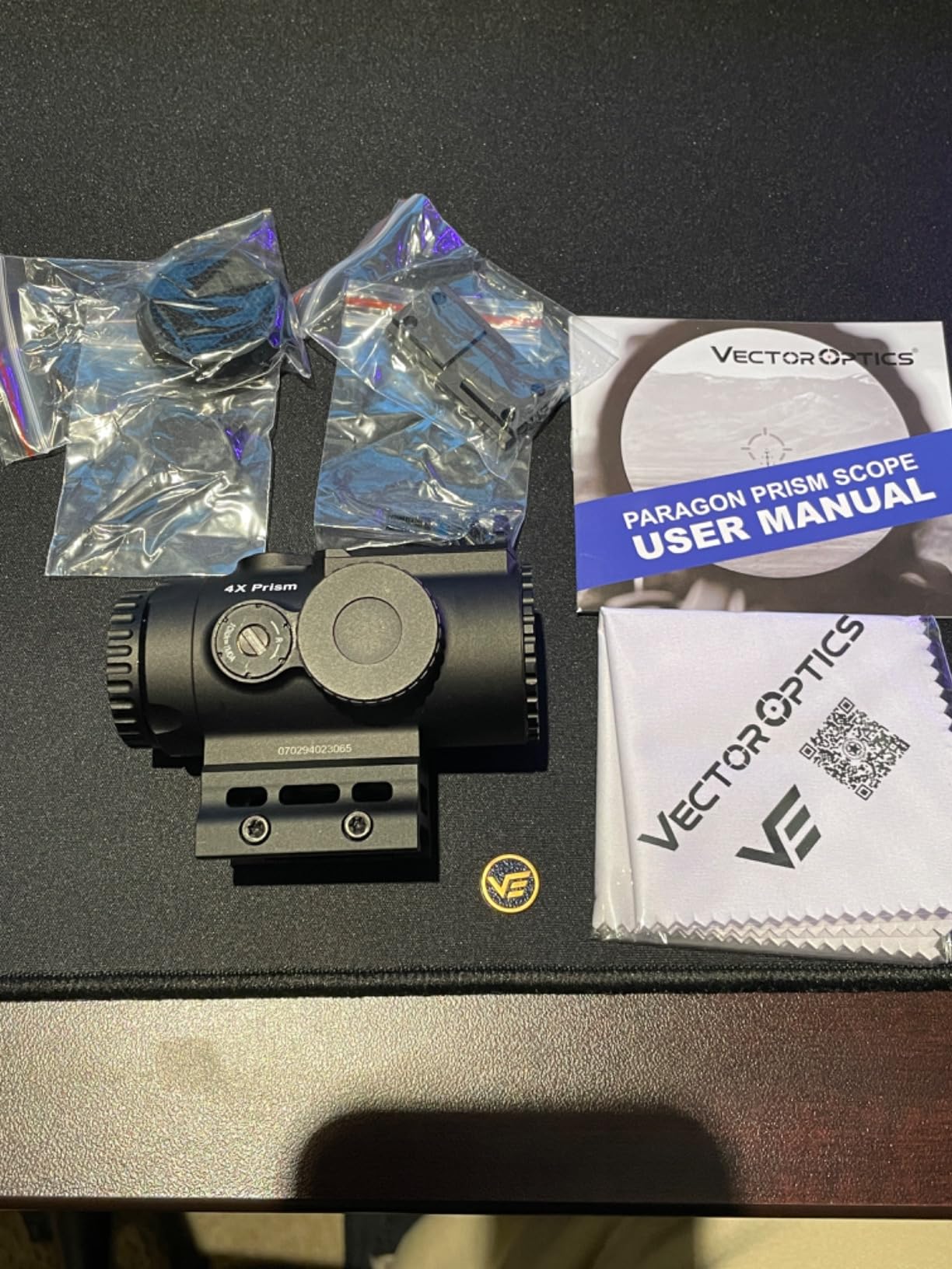 Vector Optics Paragon 4x24 Mini Prism Sight BDC Reticle Riflescope CQB Sight Tactical Rifle Scope Fast Shooting Fits for AR15 AR 15 M4 .223 5.56 Top Footprint for Red Dot customer photo 2