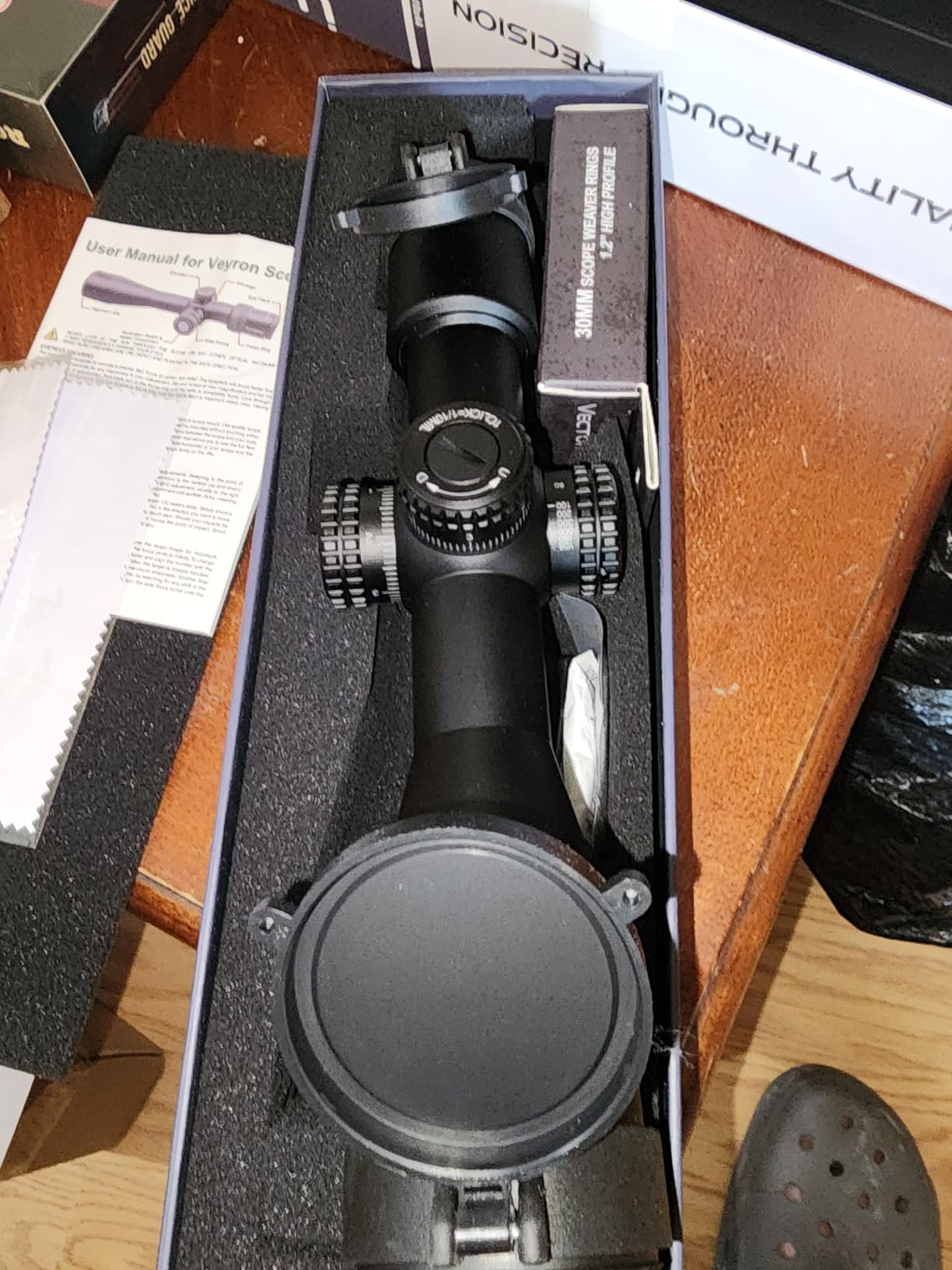 Vector Optics Veyron 10x44mm Fixed Magnification Ultra Short 30mm Tube Riflescope customer photo 1