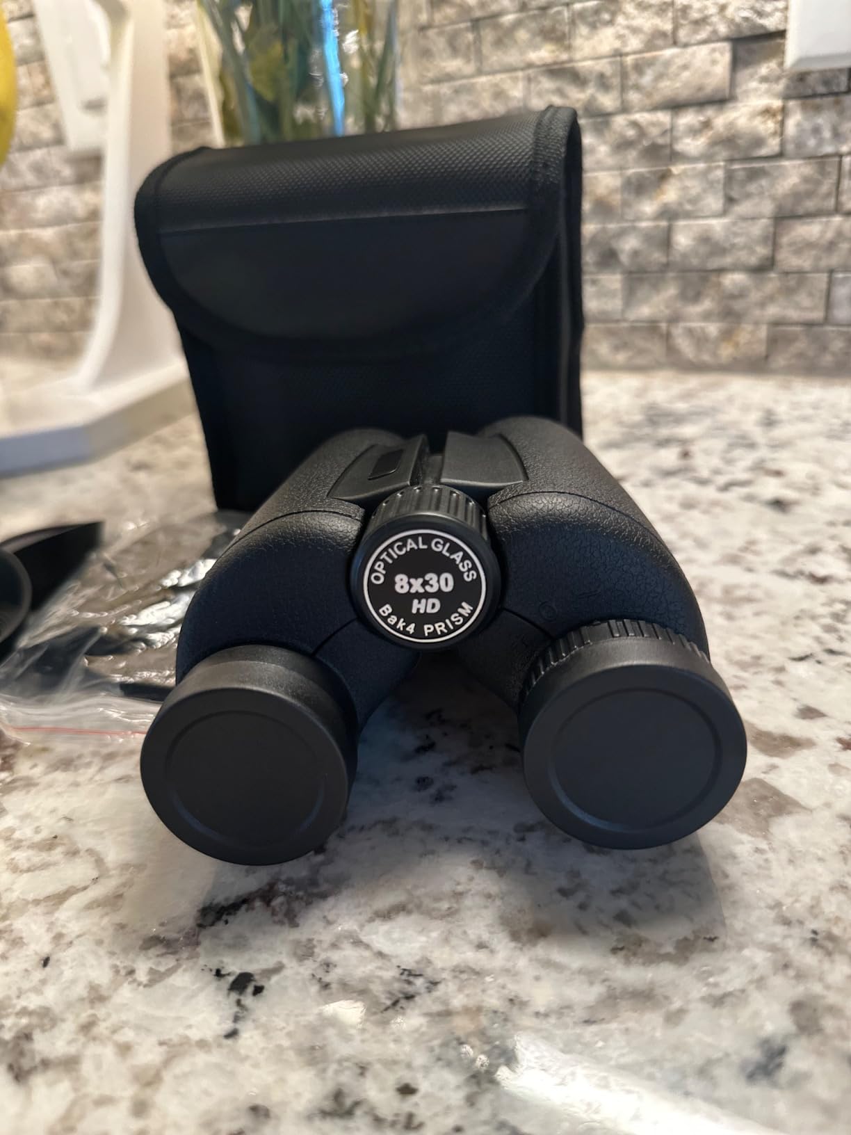 8x30 Binoculars for Adults, High Power Compact Binocular for Travel Hiking Concert Ship Cruise Hunting Bird Watching, Black Waterproof Binocular for Kid customer photo 1