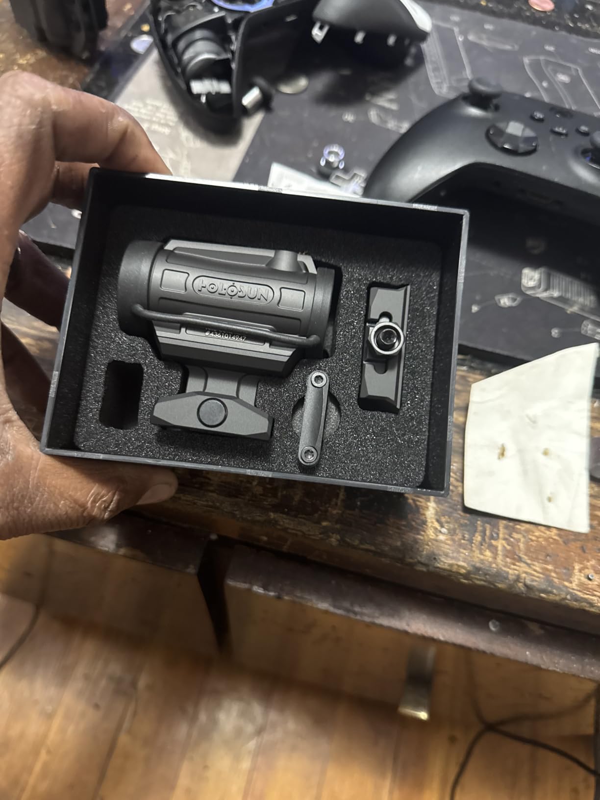 Holosun ARO-CORE Series, 2 MOA or 2 MOA/Multi-Reticle Options with Shake Awake, 22mm Optical Window, 12 Brightness Settings, Co-Witness & Low Mounts customer photo 1