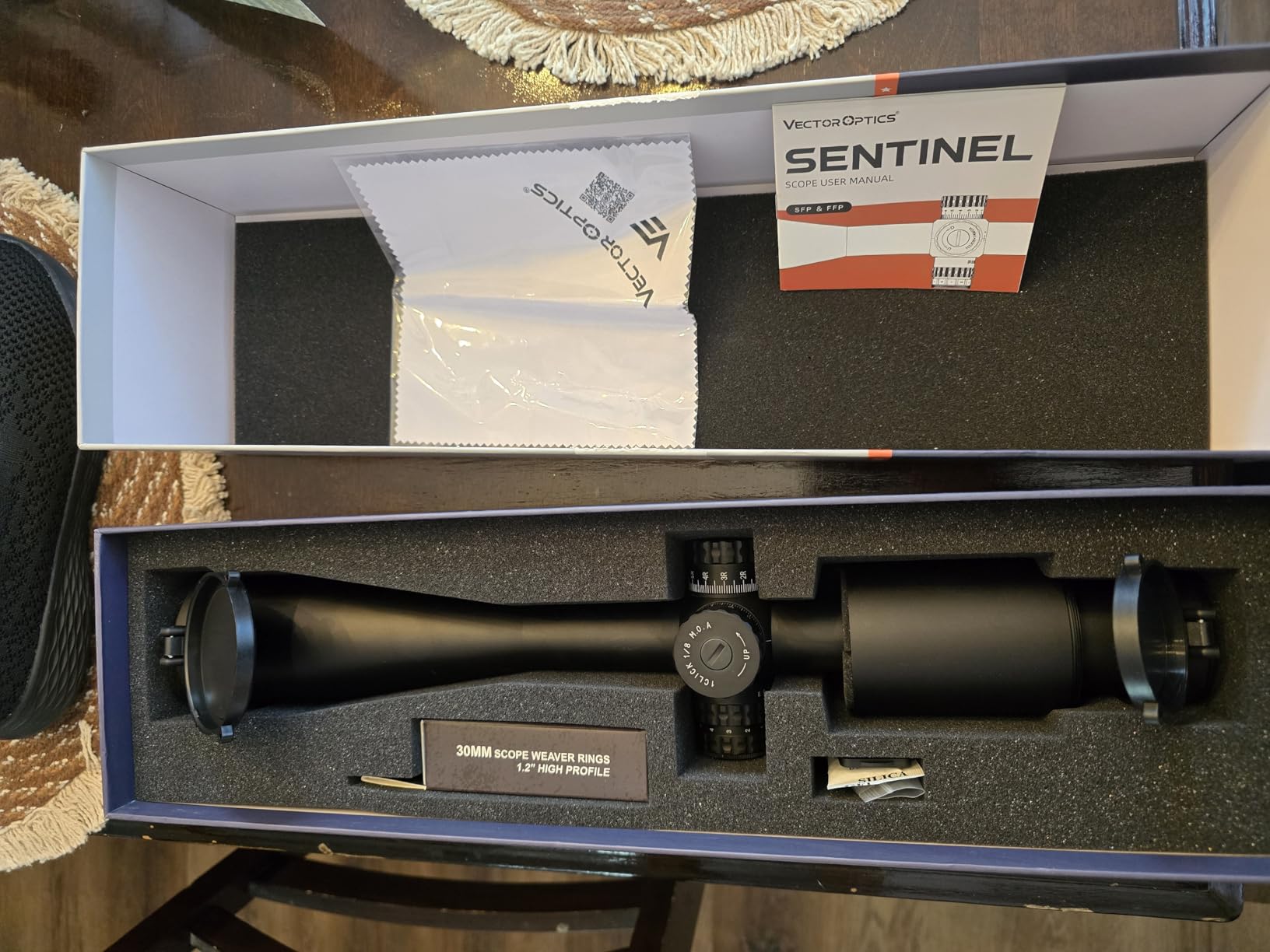 Vector Optics Sentinel 10-40x50 Second Focal Plane, 1/8MOA Adjustments and 11 Level Illuminated Reticle, Designed for 25 Meters Benchrest Target Shooting, Zero Stop System, SCOL-58 customer photo 2