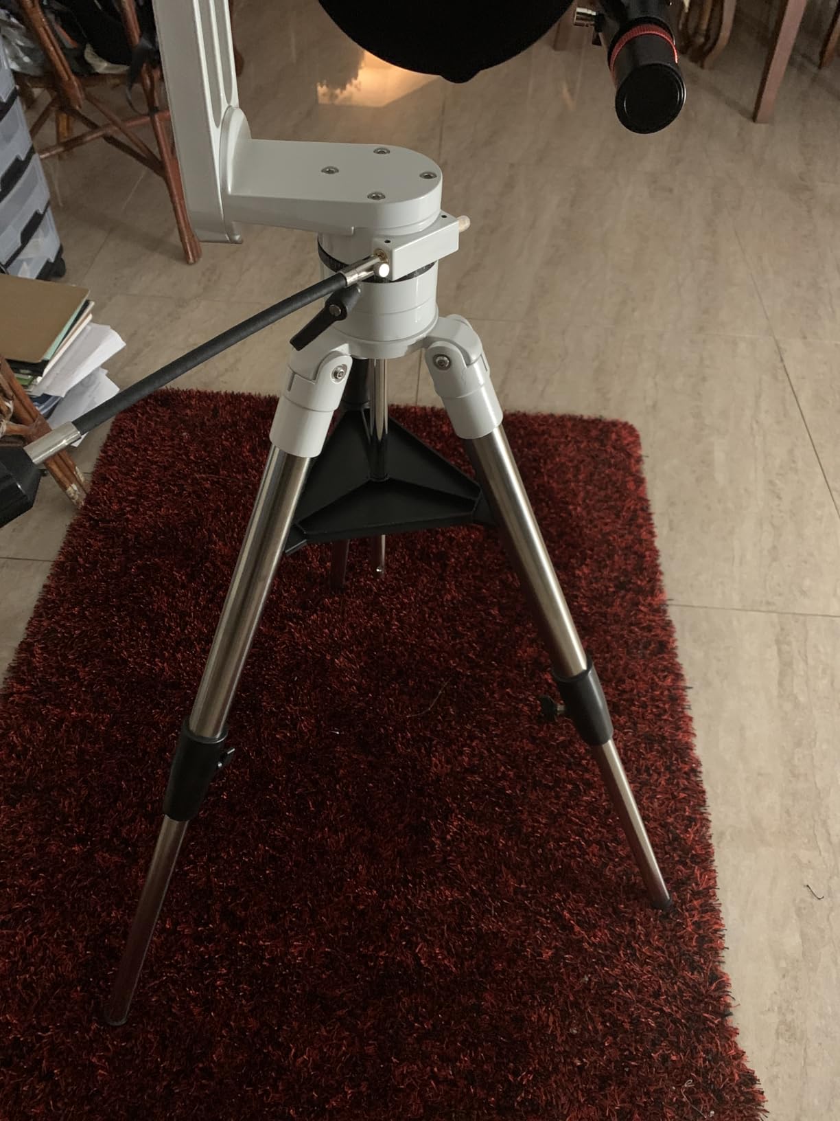 SVBONY SV225T Telescope Tripod, Extendable Aluminum Astronomical Tripod | Stable Easy Leg Adjustments, 3/8