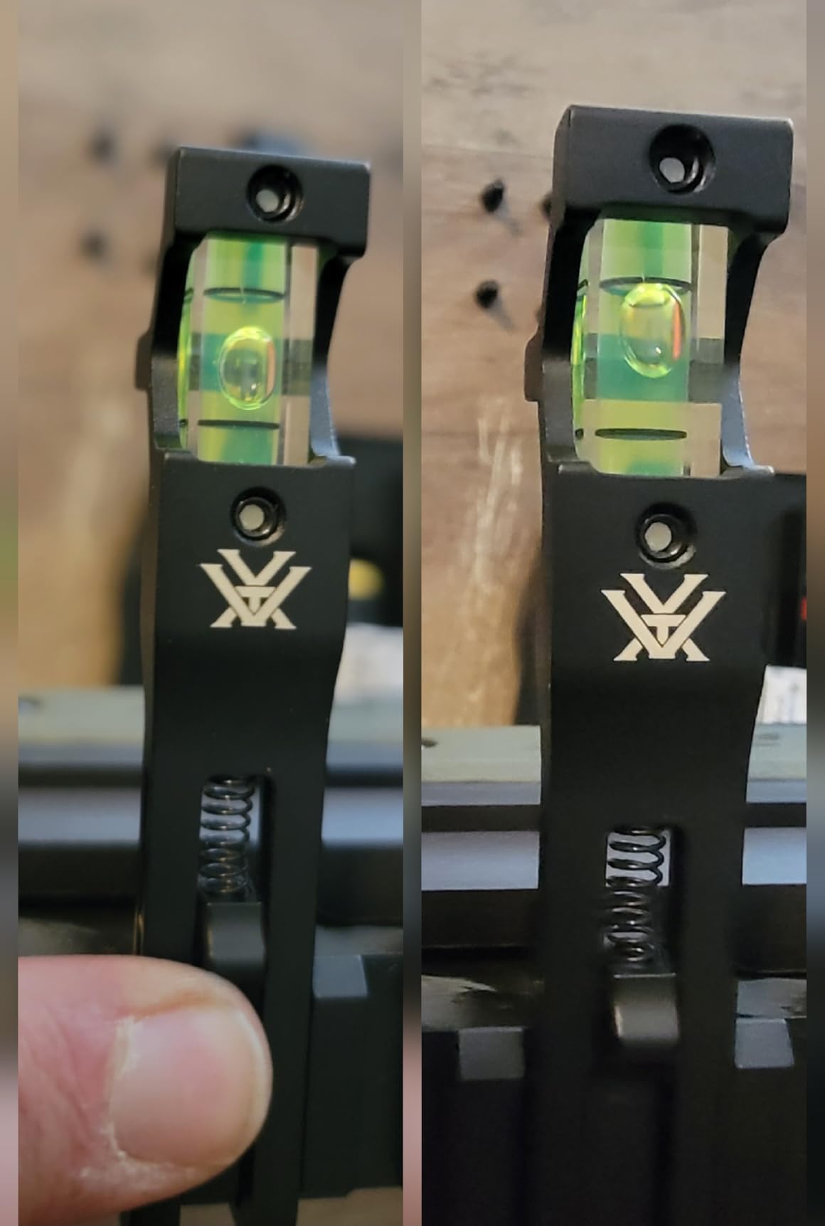 Vortex Pro Leveling Kit PR-TW, Riflescope Reticle Alignment Tool, Dual Bubble Levels, Pick Rail Compatible, Matte Black, 6061 Aluminum (PR-LK) | Easy, One-Handed Operation, Clips to any Picatinny Rail - Unlimited, Unconditional Warranty customer photo 1