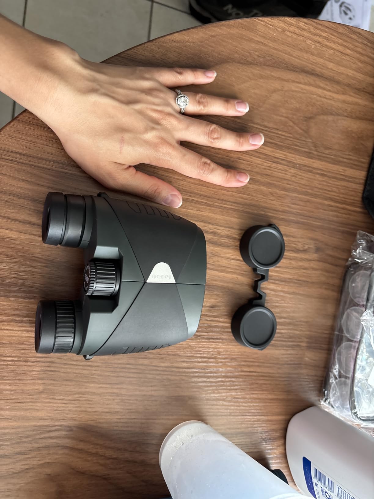 Occer 15x30 Binoculars for Adults Kids Easy Focus for Bird Watching Black | Compact, Small, High Powered, BAK4 Prism, FMC, Large eyepiece, Low Light Vision, Travel, Cruise, Concert, Hunting customer photo 1