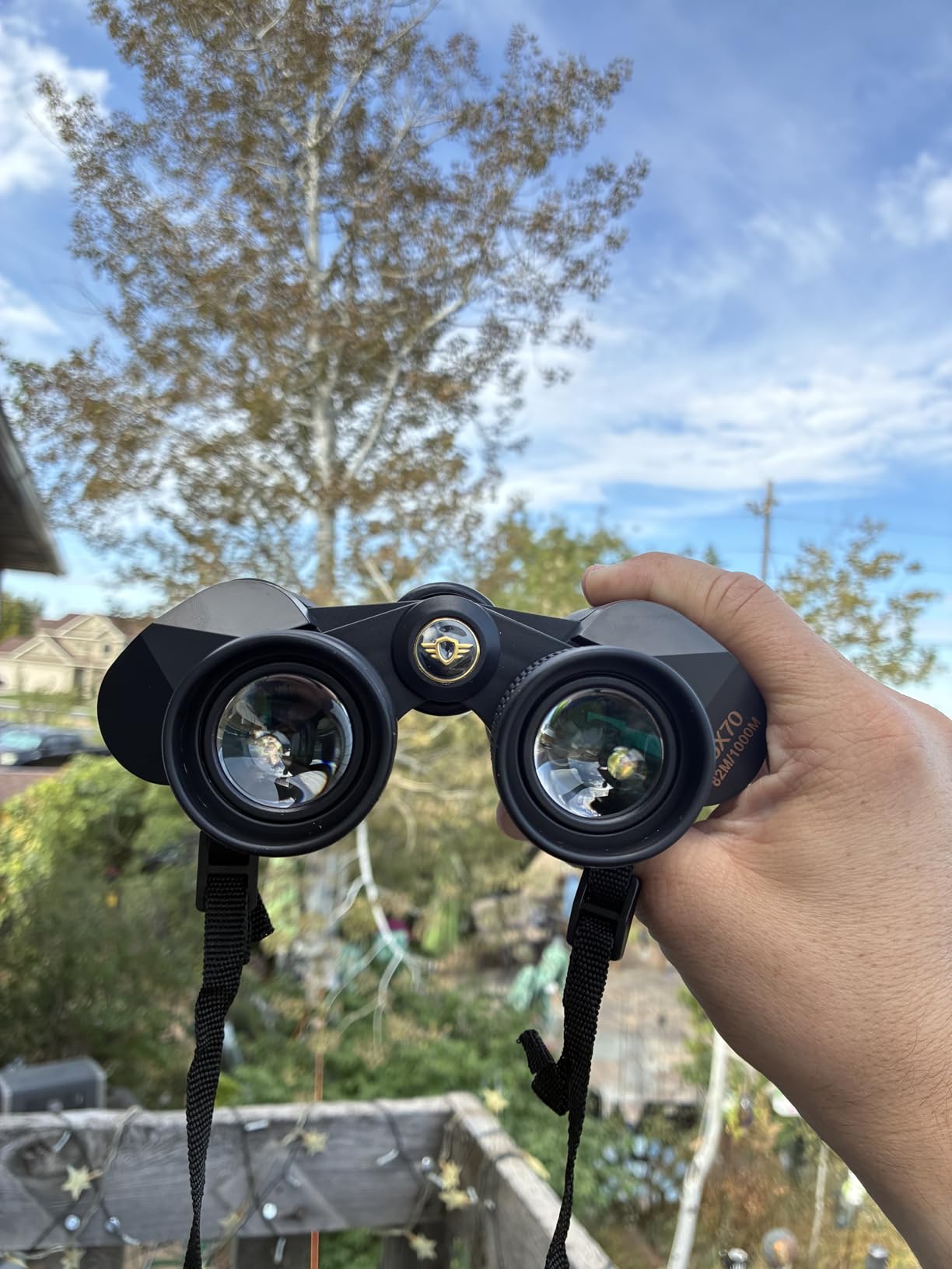 20x80 Binoculars for Adults High Powered - Aurosports 80mm Large Aperture Binocular with Clear Low Light Vision - Long Range Binoculars for Bird Watching Stargazing Hunting Outdoor customer photo 1