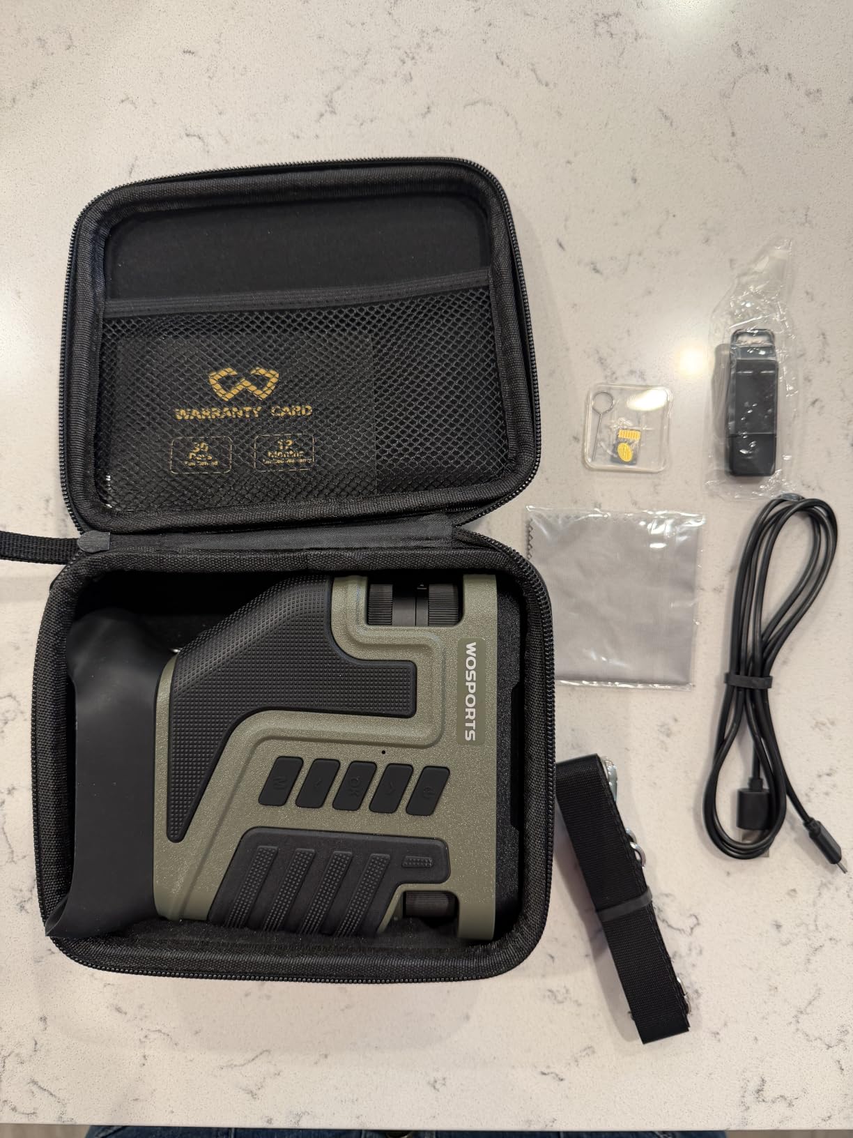 4K Night Vision Goggles, 80X Total Magnification, 64GB TF Card, 1315FT Infrared Night Vision customer photo 1