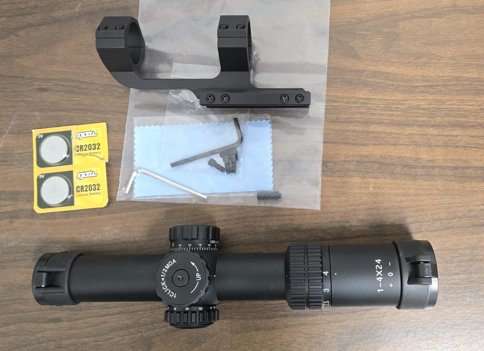 1-4x24 LPVO Rifle Scope - Second Focal Plane with Dual Illuminated BDC Reticle, Zero Reset and Locking Turrets - 30mm Scope Mount for Hunting customer photo 1