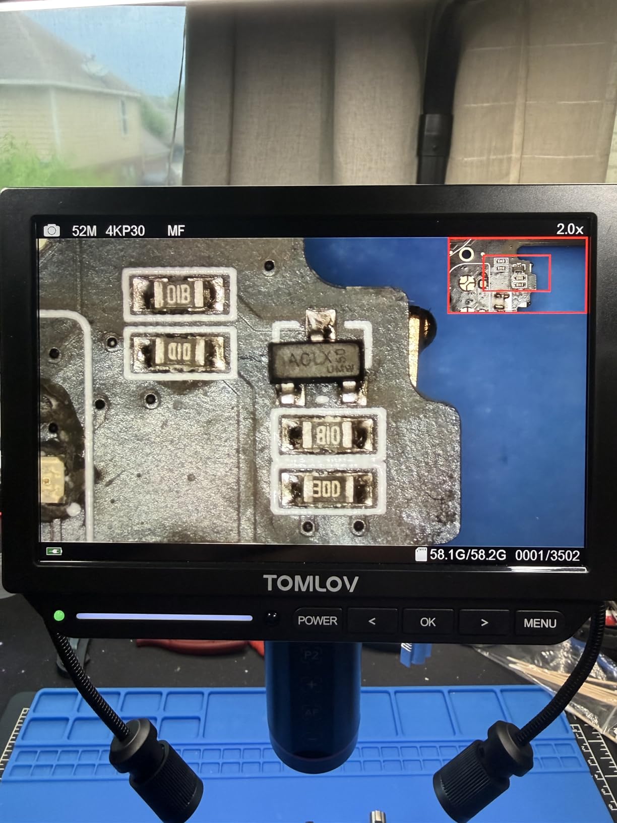 TOMLOV Autofocus 4K Digital Microscope: 8