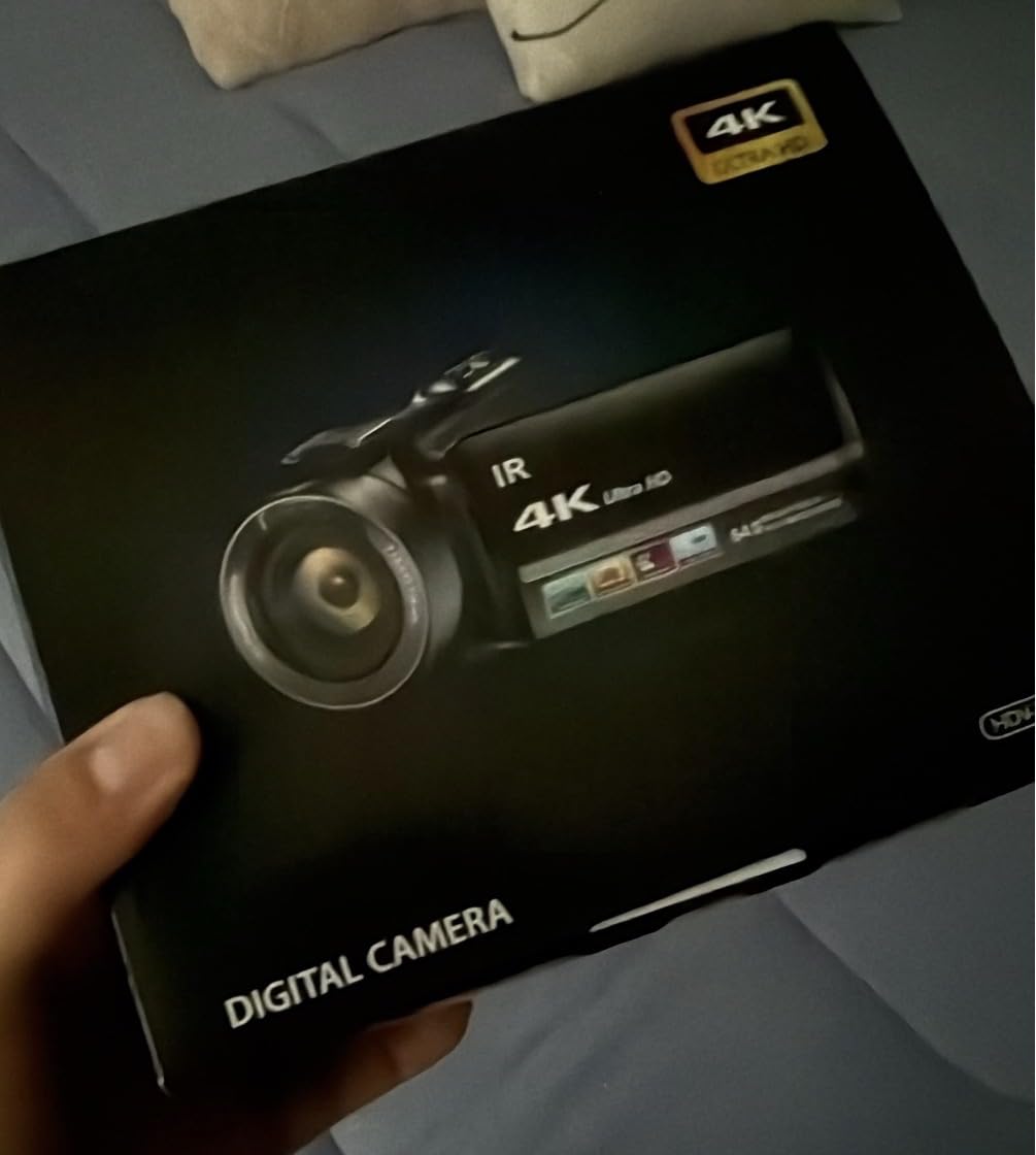 4K Video Camera Camcorder 64MP Vlogging Camera for YouTube 3.0