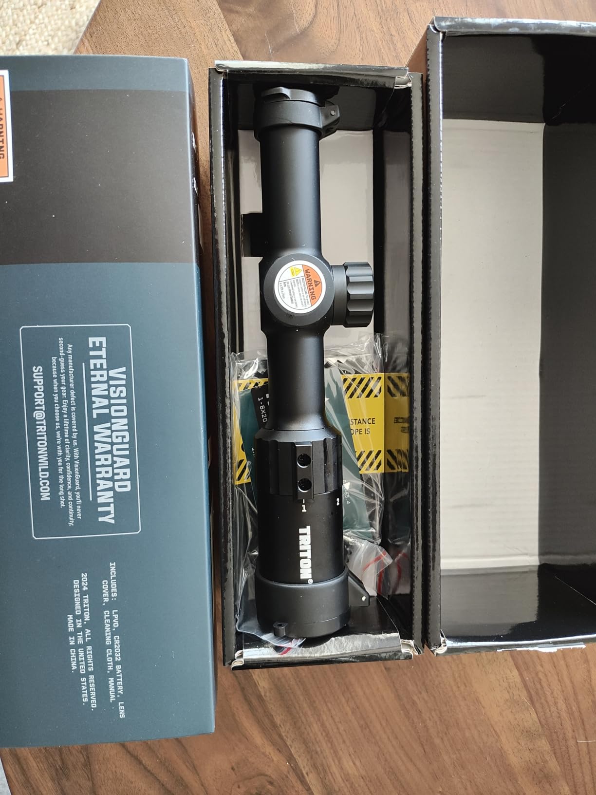 Triton Ronin 1-6x20 HD Second Focal Plane SFP | Shorty | LPVO Rifle Scope customer photo 2