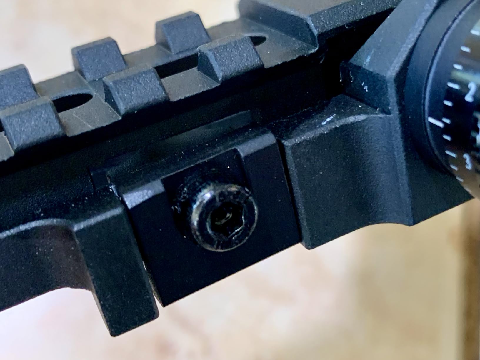 Picatinny Rail Riser Adjustable Windage and Elevation, Optic Riser Universal Picatinny Rail Mount, Scope Mount Sight Riser for Red Dot Sight, Thermal Scope, Night Vision Scope customer photo 1