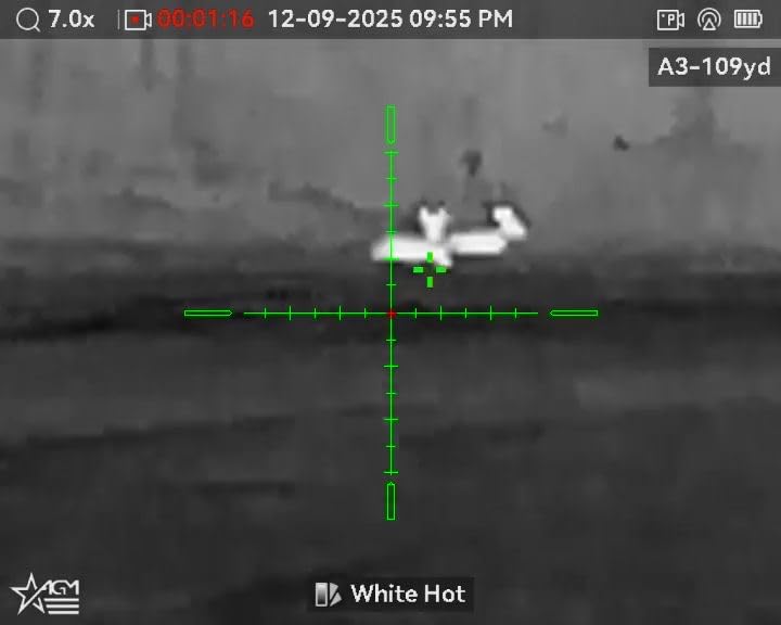 AGM Global Vision Rattler V2 Thermal Imaging Scope for Hunting, High Resolution with High Sensitivity Thermal Optics, Waterproof & Durable, Includes Thermal Targets & Cleaning Cloth customer photo 2