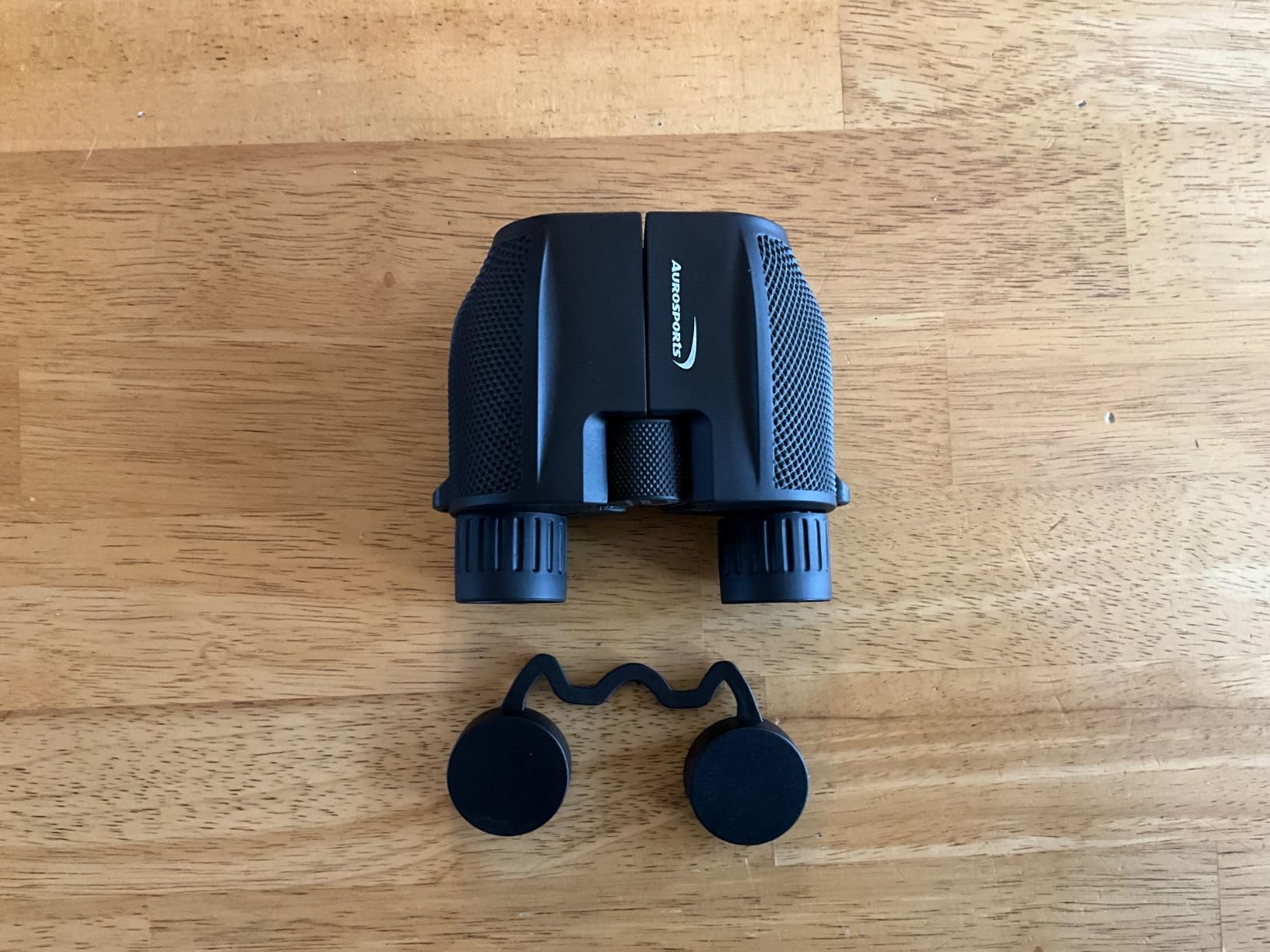 Aurosports 15x25 Compact Binoculars for Kids with Bird Guide Book, Blue customer photo 2