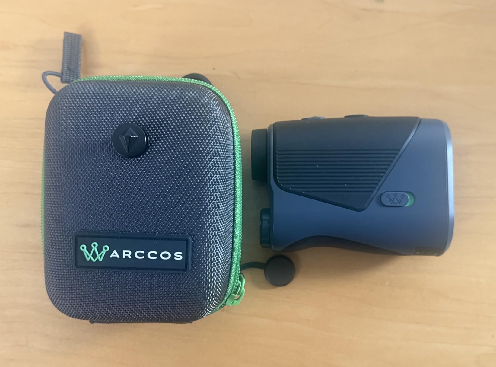 Arccos Smart Laser Rangefinder w/Slope & Wind, Plays-Like Yardage | AI GPS rangefinder, tournament legal, pin lock vibration, green maps, AI strategy, 6x zoom customer photo 1