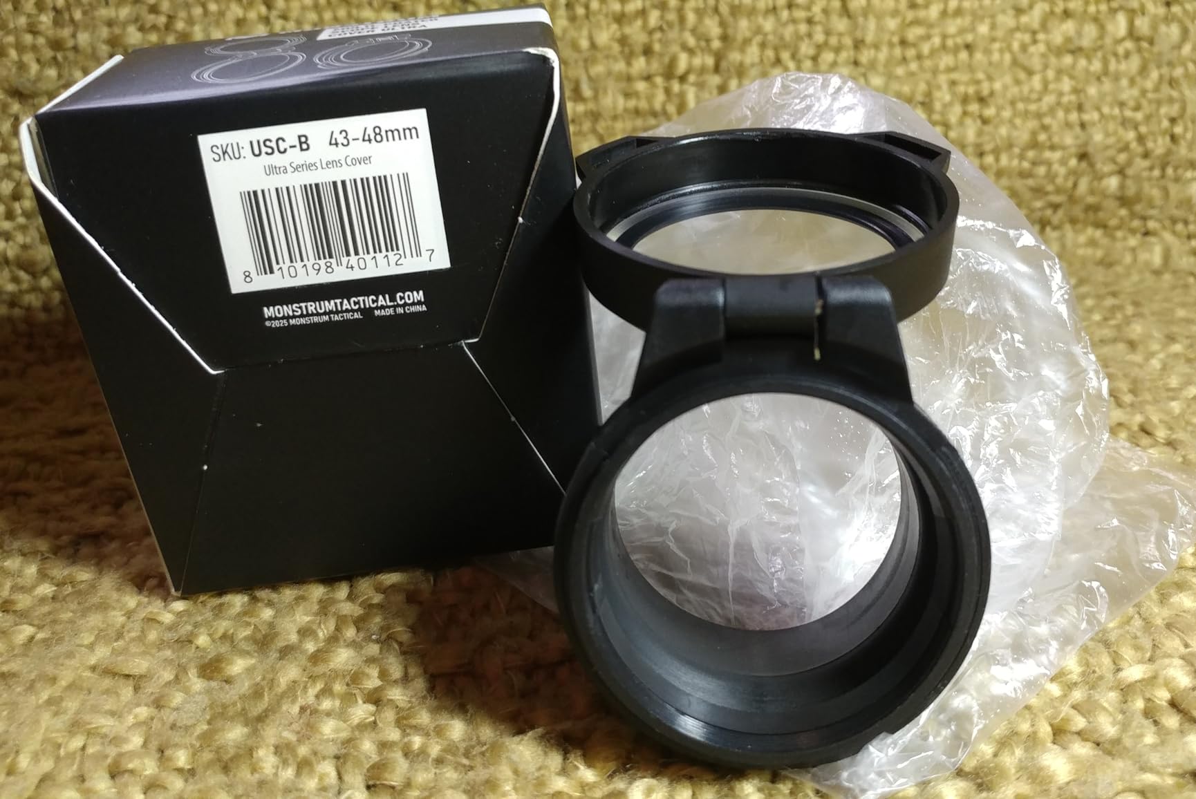 Monstrum Ultra Series Flip-Up Scope Lens Covers (Eyepiece | 37-42 mm diameter) customer photo 2