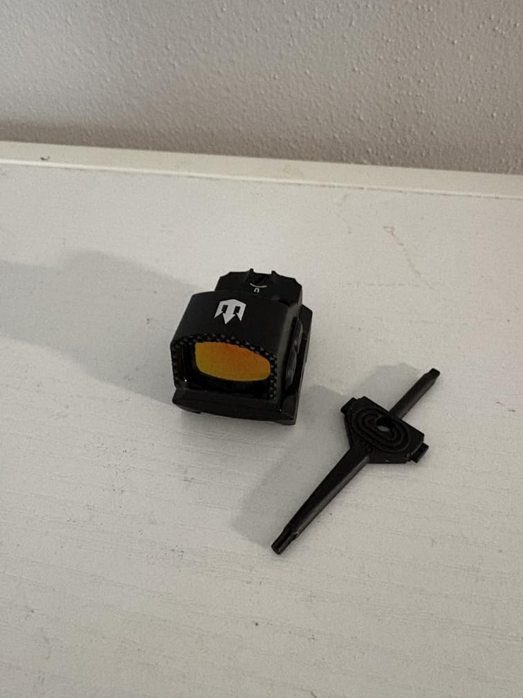 Triton Nautilus2 Micro Red Dot Sight for Pistol - RMSc 407K 507K Footprint - 3 MOA Red Dot Optic with Integrated Rear Sights - Shake Awake - 50000-Hour Battery customer photo 1