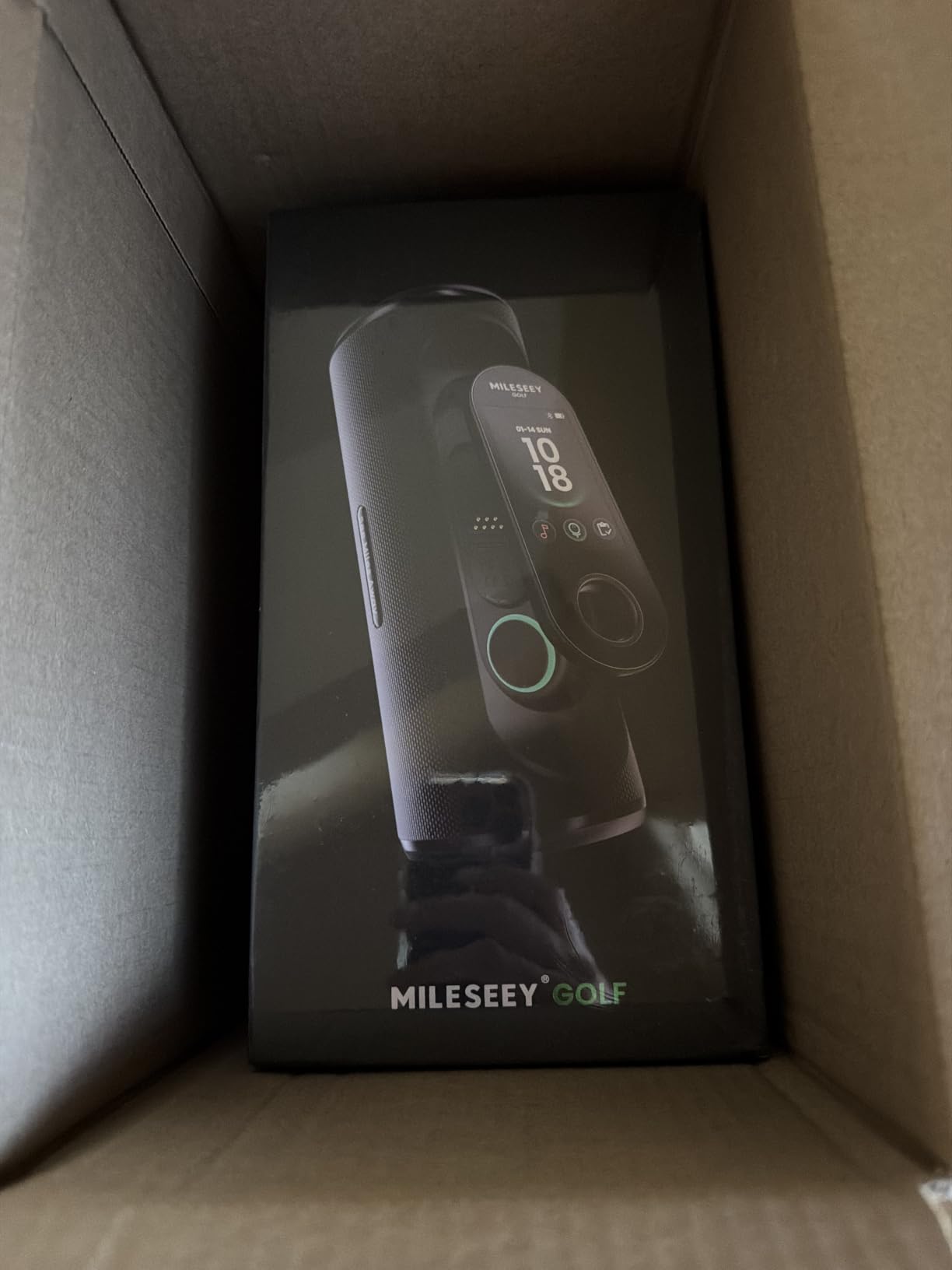 MiLESEEY GeneSonic Pro Golf GPS Speaker with 43K+ Courses No-Subscription | Detachable GPS Handheld Rangefinder, MagLock, Color Touchscreen, Visual & Audible Yards, Layup/FCB/Hazard, 15H Battery, IP67 customer photo 1