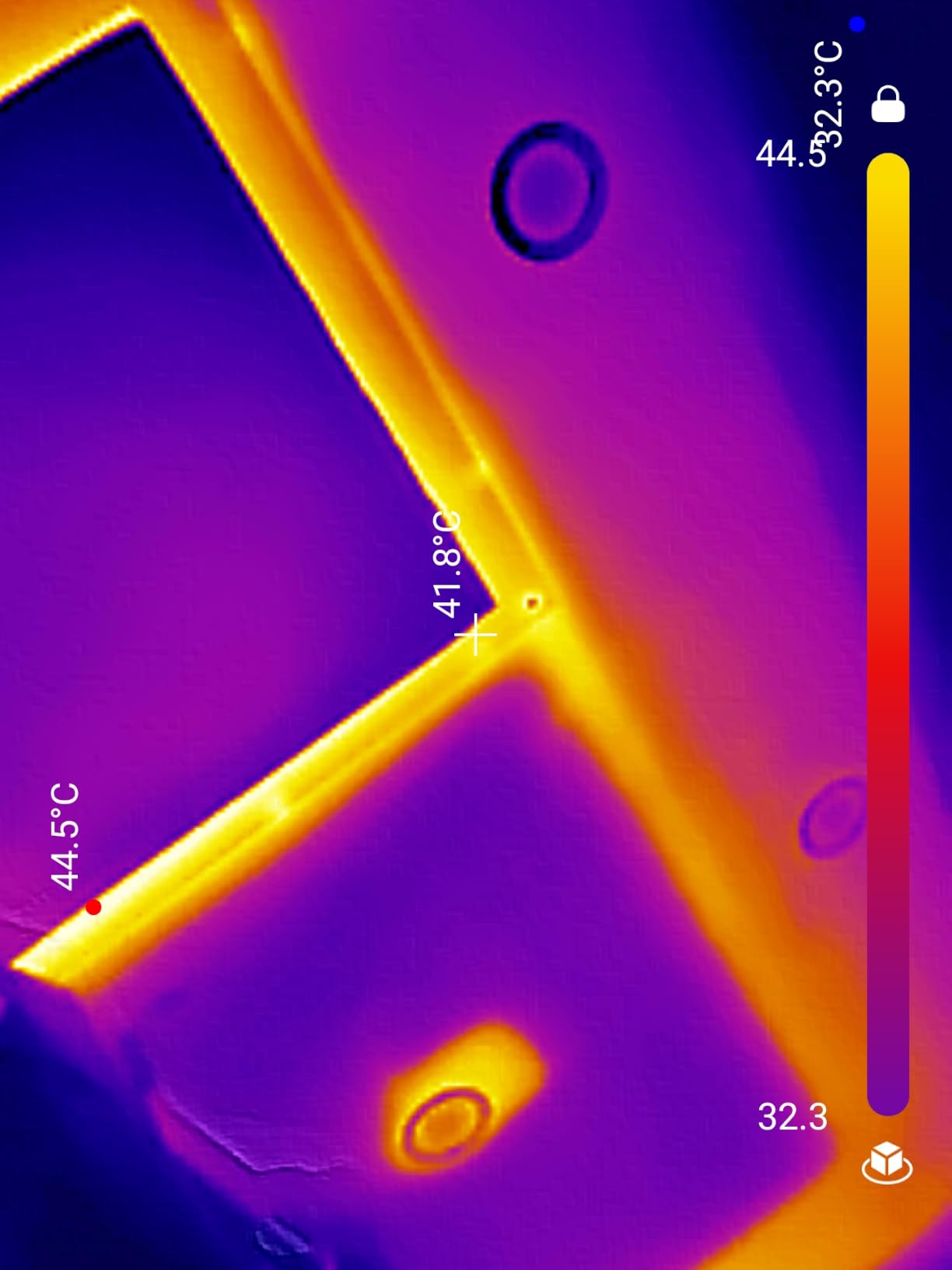 TOPDON TC001 Max Dual-Lens Thermal Camera, Compatible with Any USB-C iPhone, iPad & Android Device, 512 x 384 Super Resolution, 256 x 192 IR Resolution Thermal Imager, -4°F~1022°F Temp Range- Blue customer photo 1