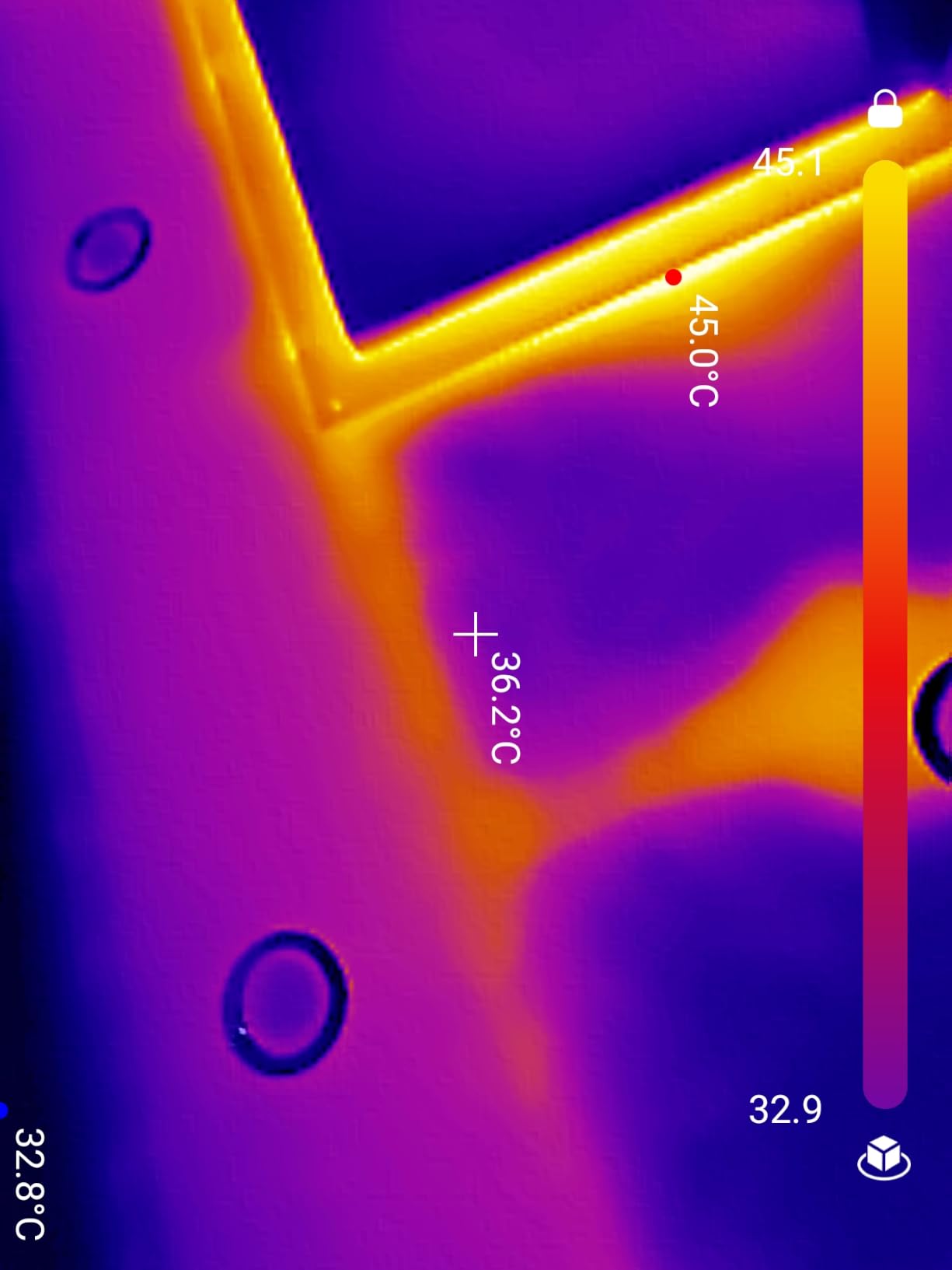 TOPDON TC001 Max Dual-Lens Thermal Camera, Compatible with Any USB-C iPhone, iPad & Android Device, 512 x 384 Super Resolution, 256 x 192 IR Resolution Thermal Imager, -4°F~1022°F Temp Range- Blue customer photo 2